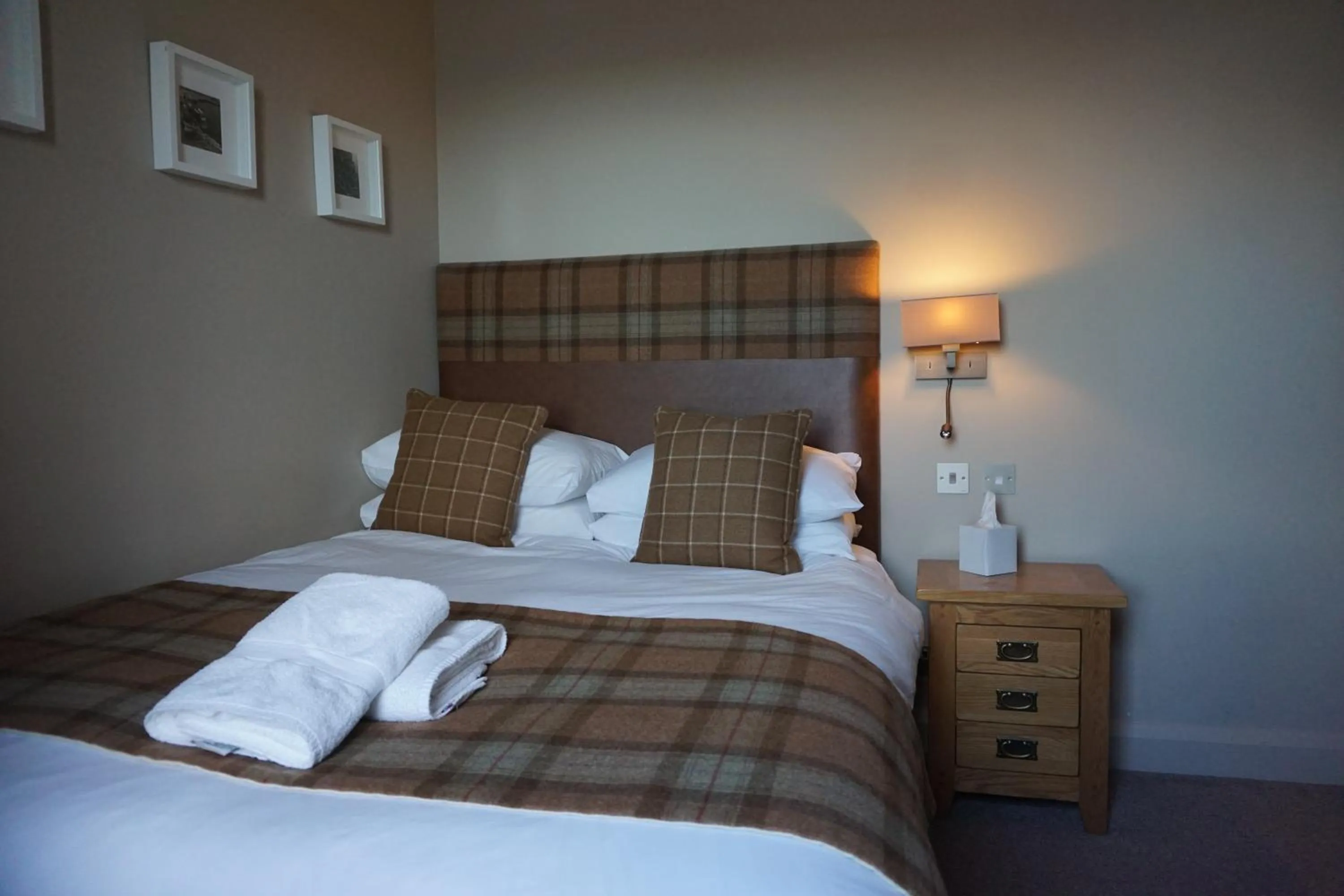 Bed in Lochside Hotel