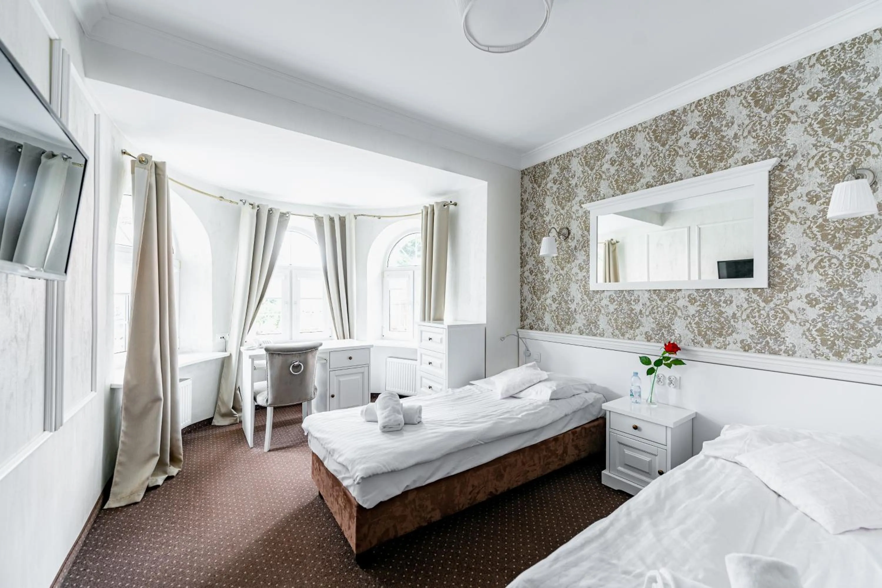 Bed in Dom Goscinny Bialy Dworek