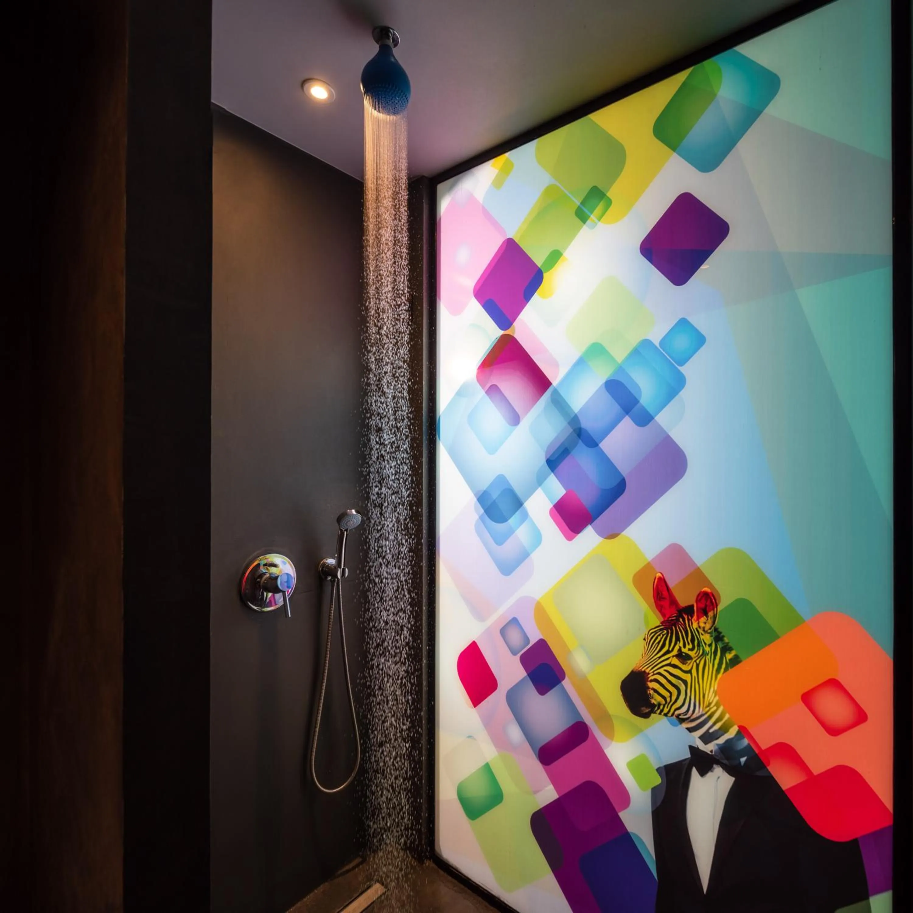 Shower in Essence Hotel