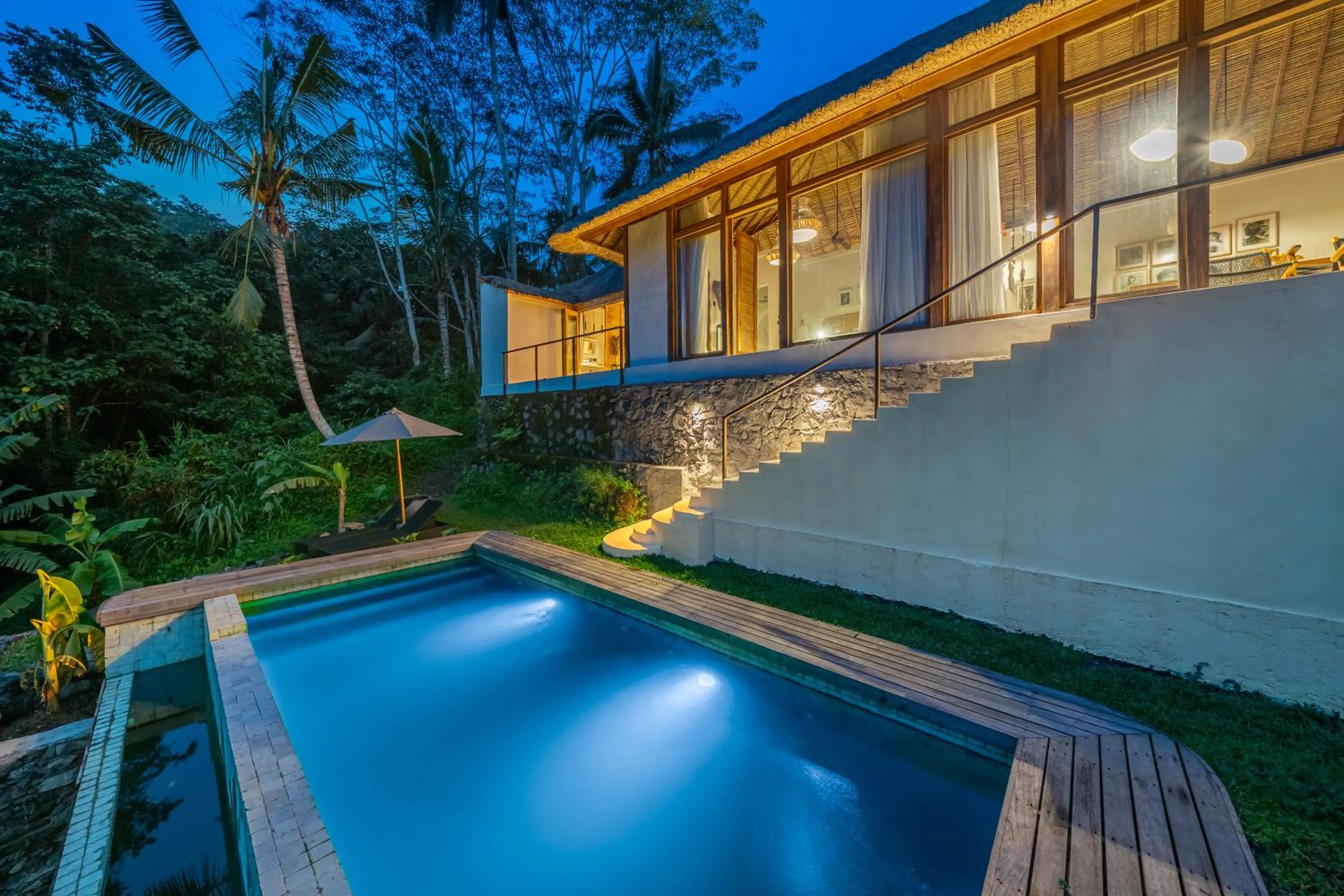 Night in Muraya Villas in Ubud