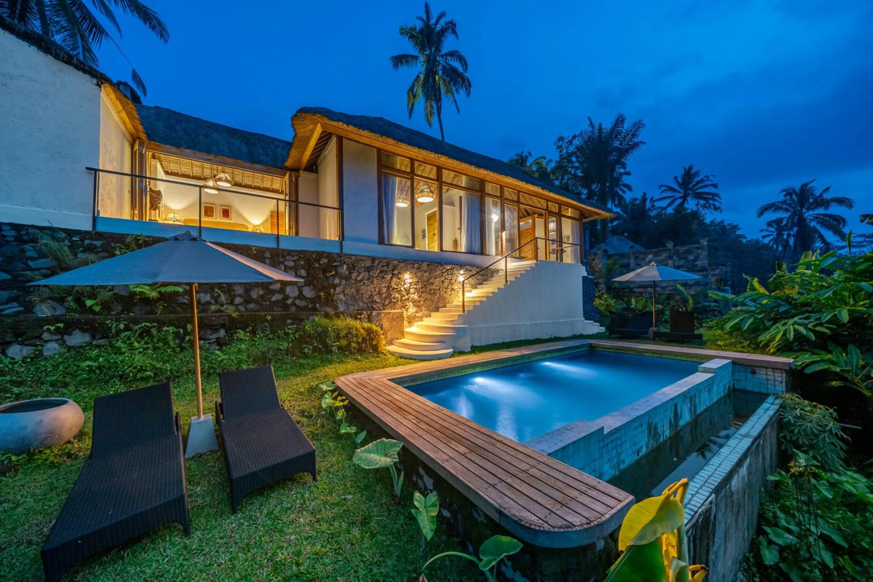 Garden in Muraya Villas in Ubud