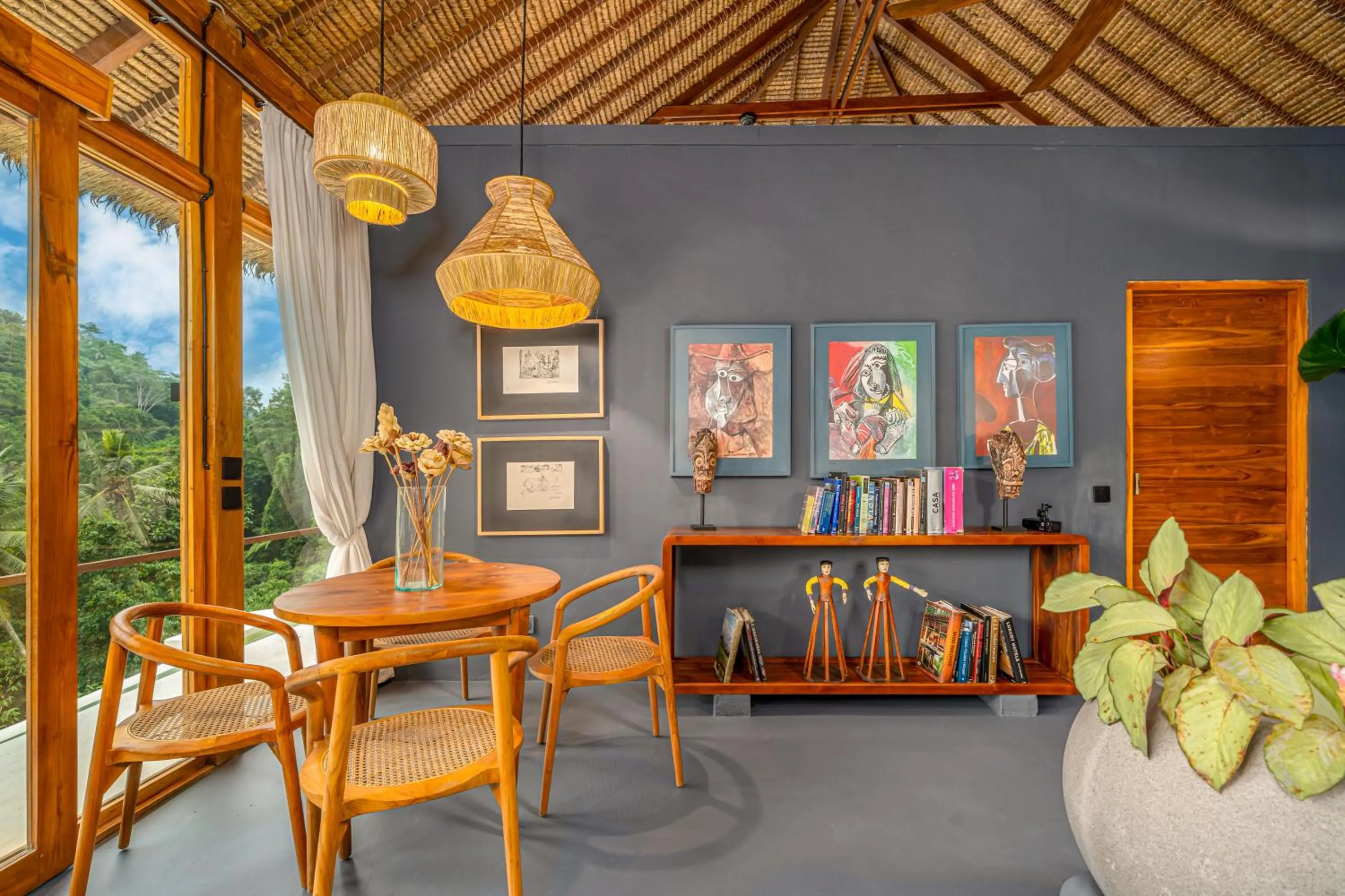 Decorative detail in Muraya Villas in Ubud