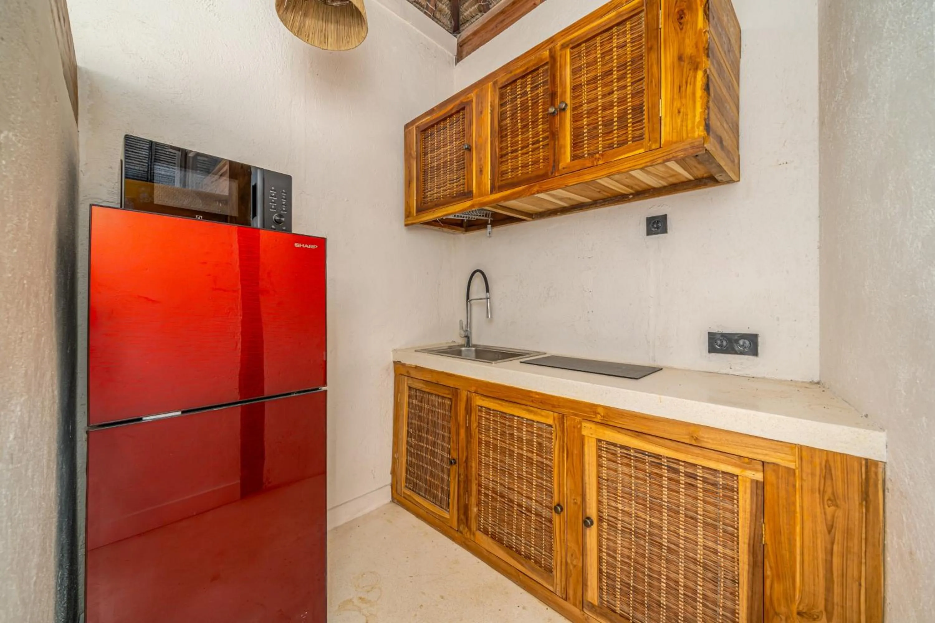 Kitchen or kitchenette in Muraya Villas in Ubud