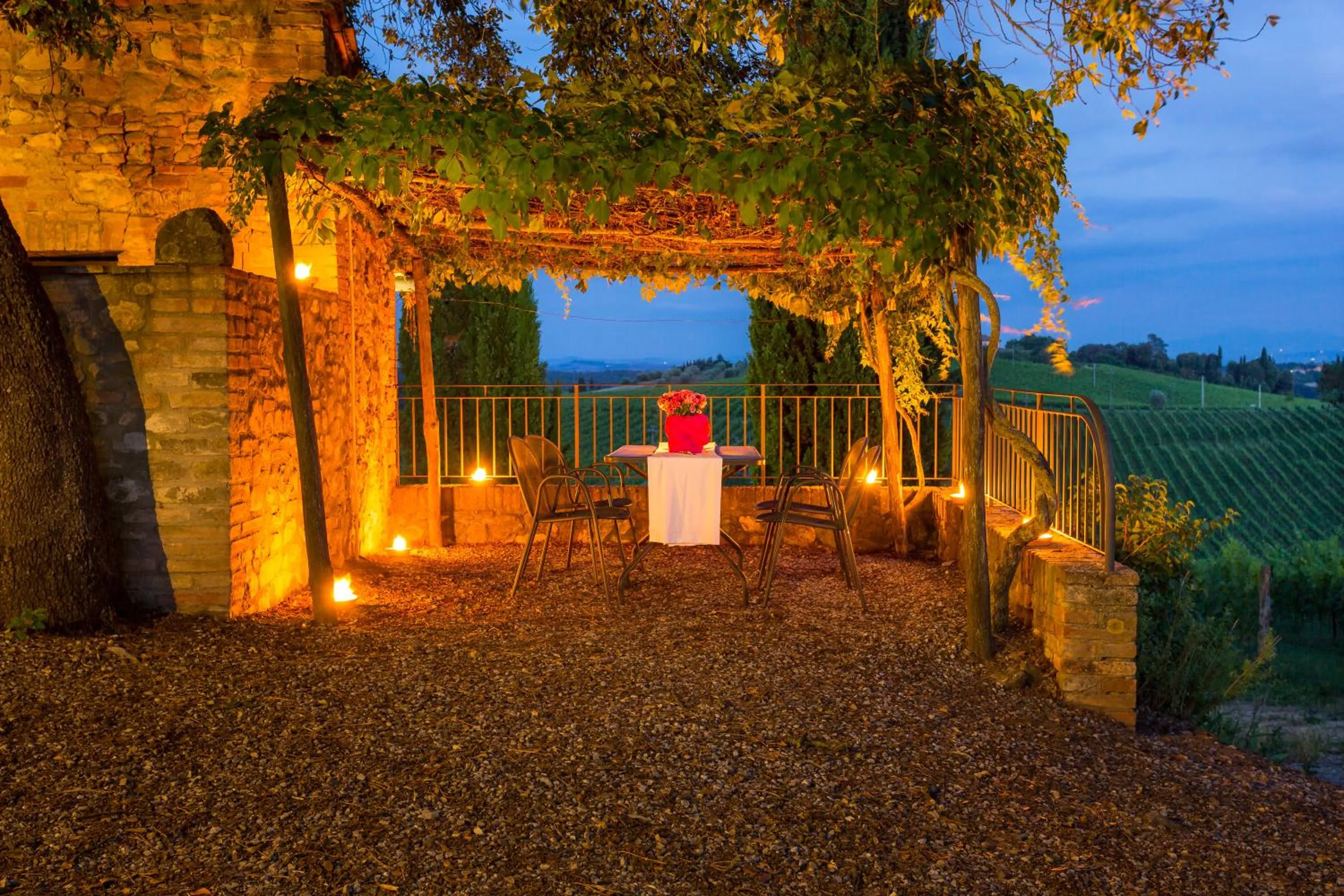 Patio in Tenuta Di Monaciano