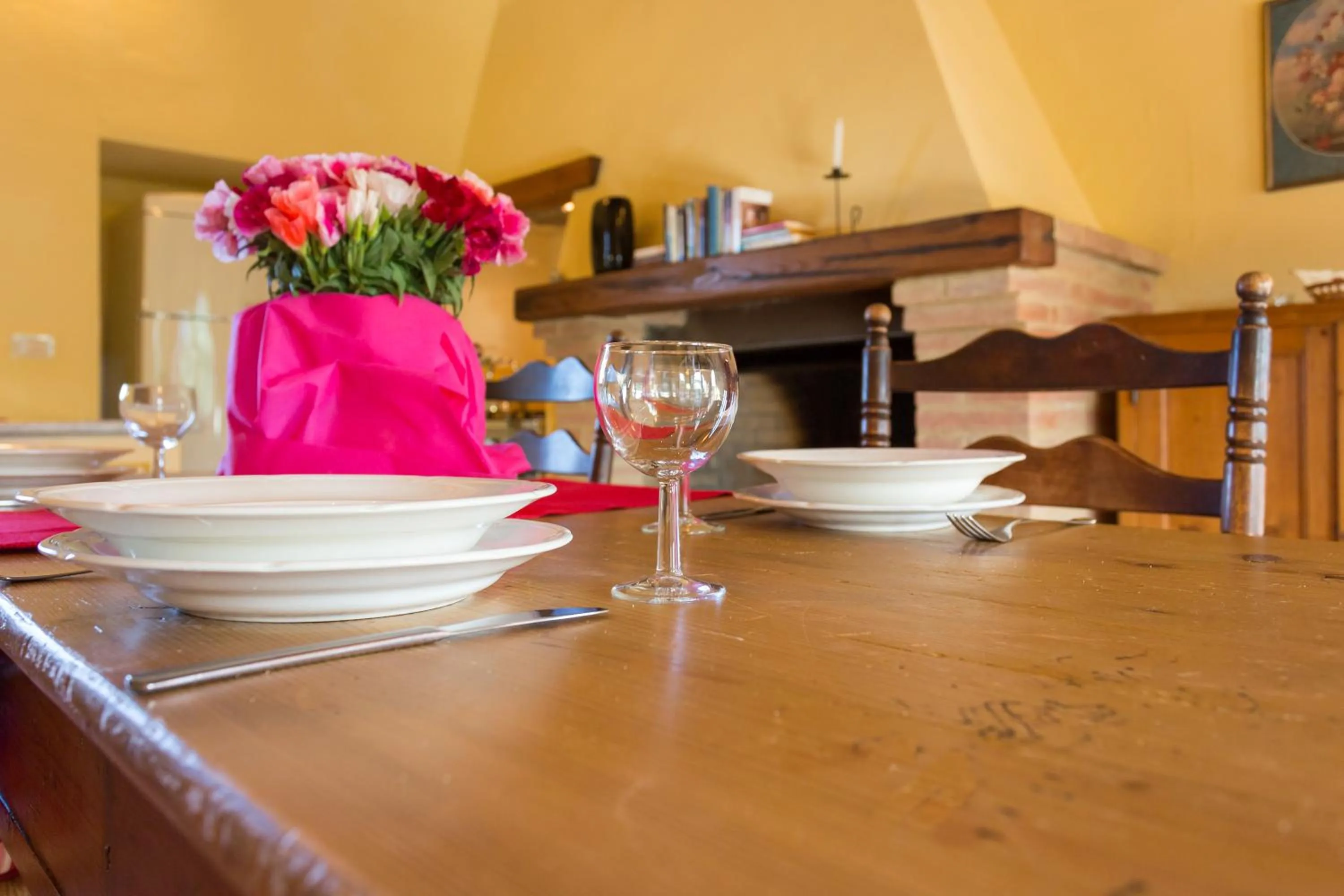 Food and drinks in Tenuta Di Monaciano