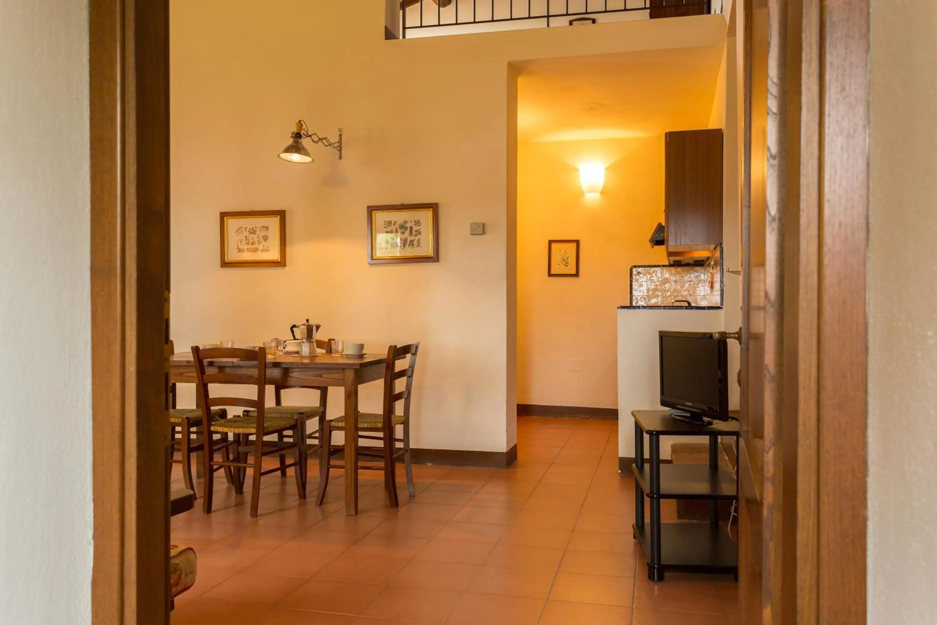 Living room in Tenuta Di Monaciano