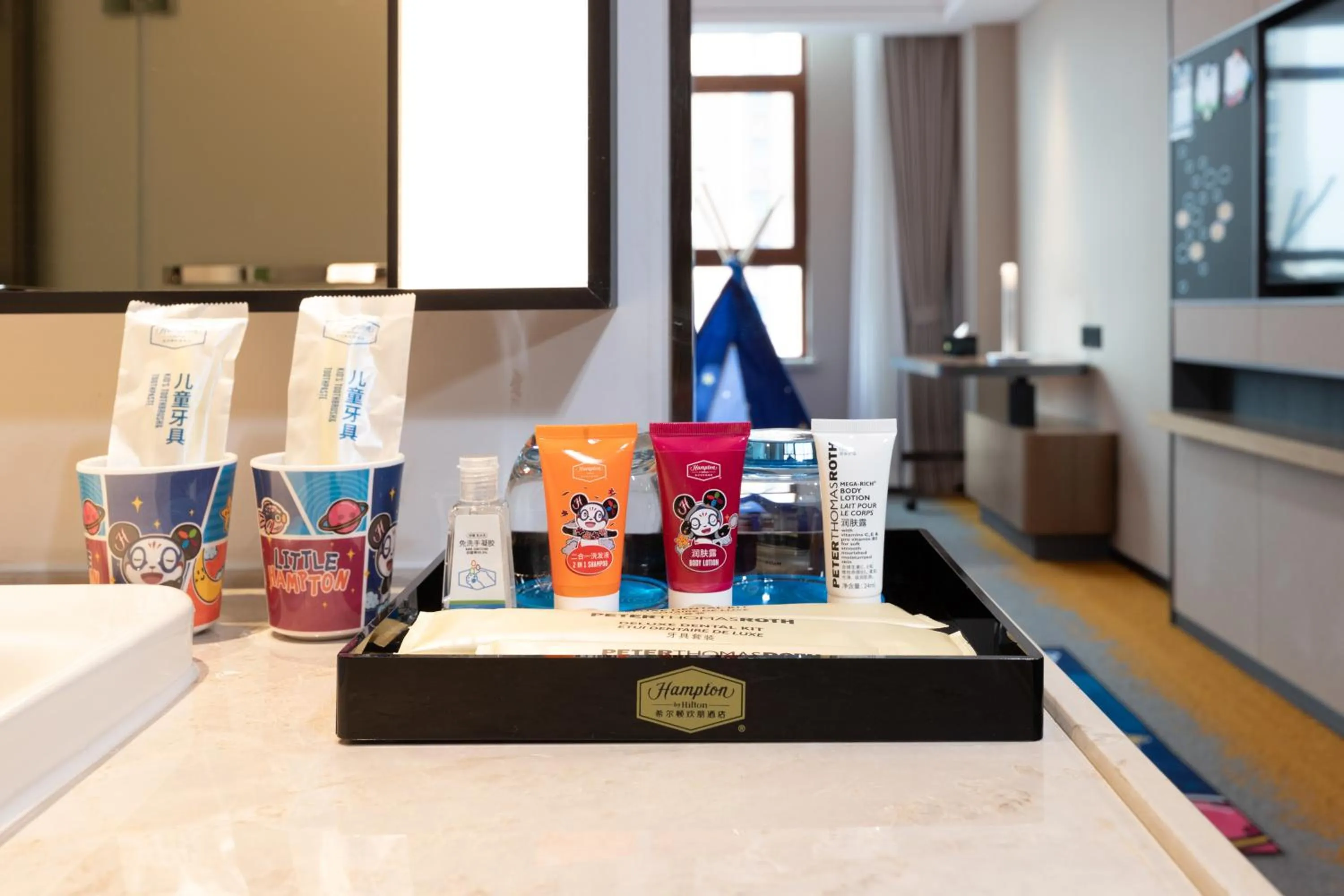 Bed in Hampton by Hilton Qingdao Jiaodong International Airport South