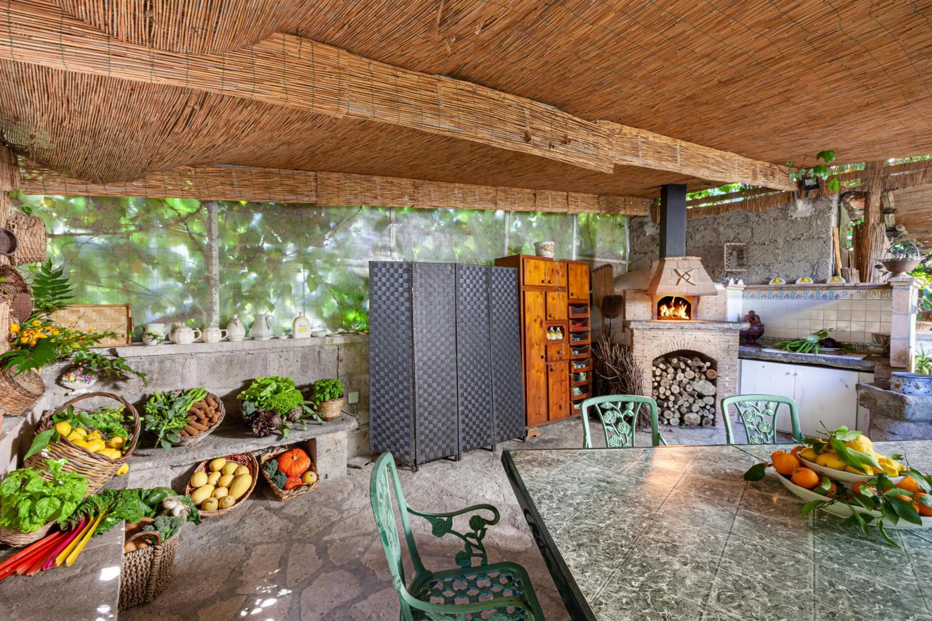 Garden in Villa Maresca B&B