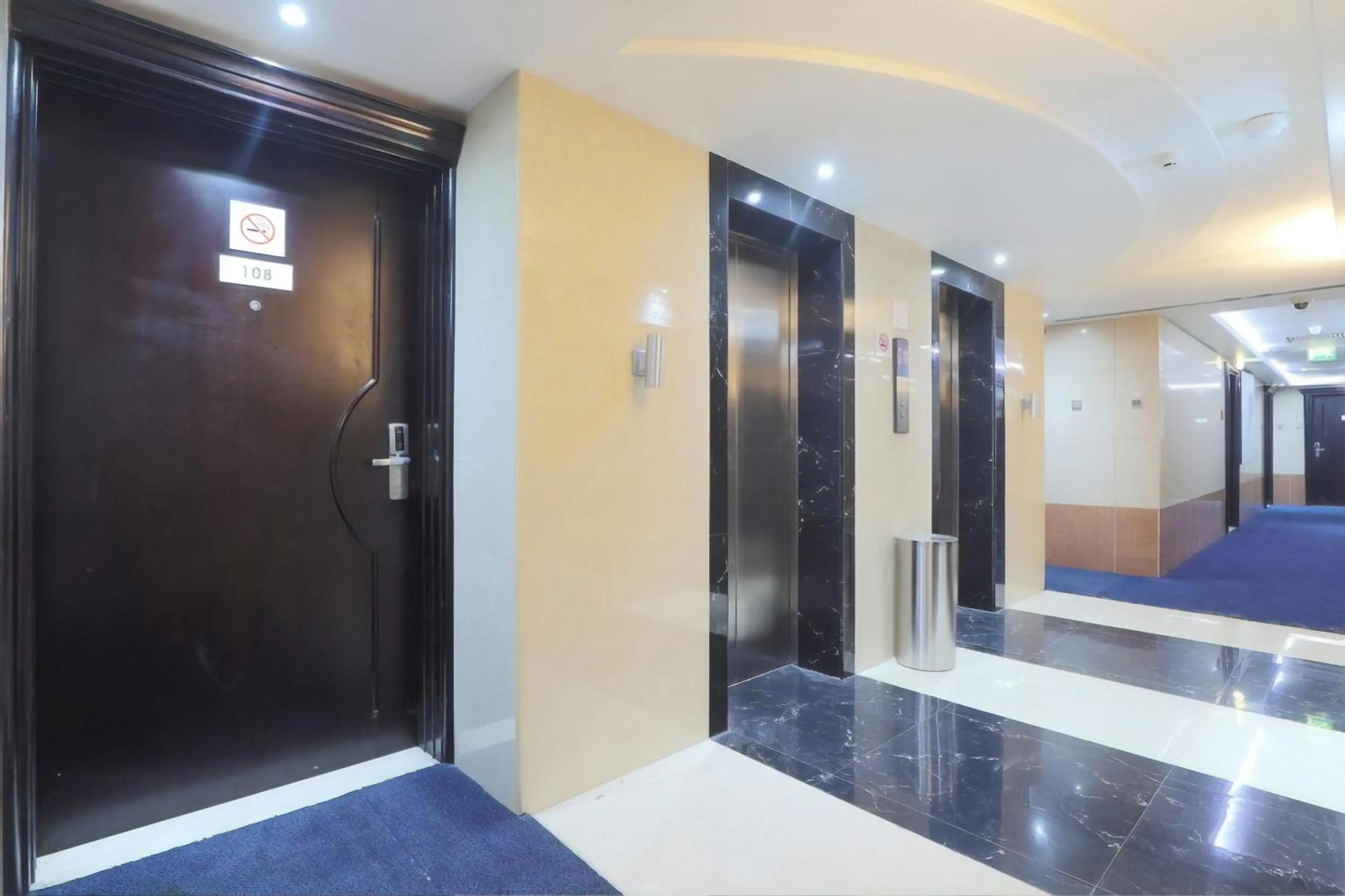 Facade/entrance, Bathroom in The View Al Barsha Hotel Apartments