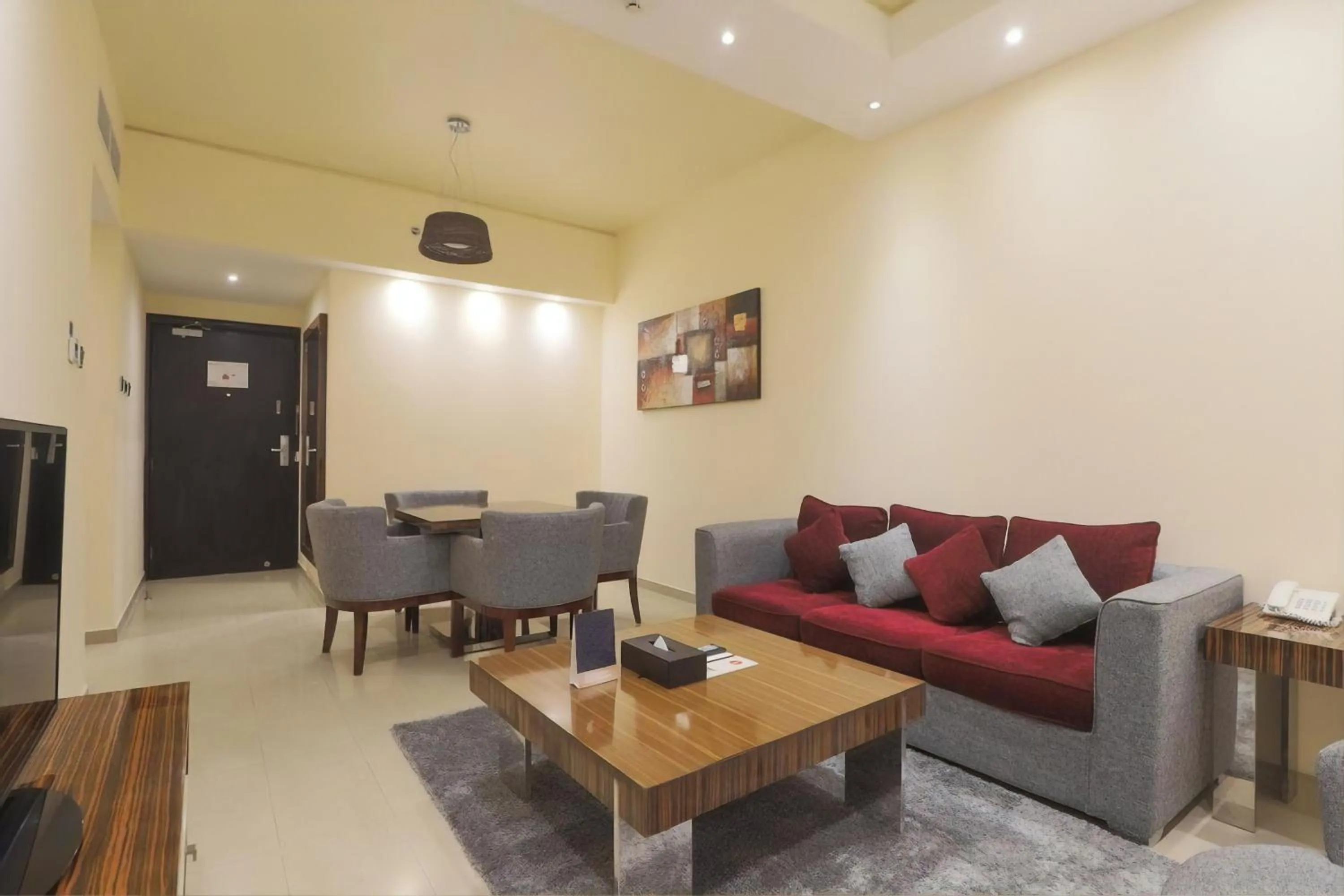 Living room, Seating Area in The View Al Barsha Hotel Apartments