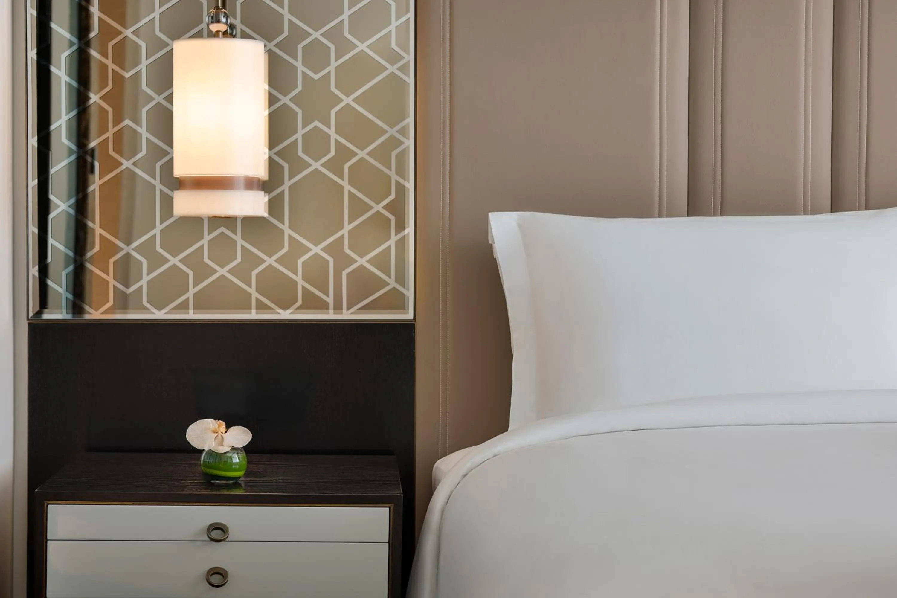 Bed in Sofitel Riyadh Hotel & Convention Centre