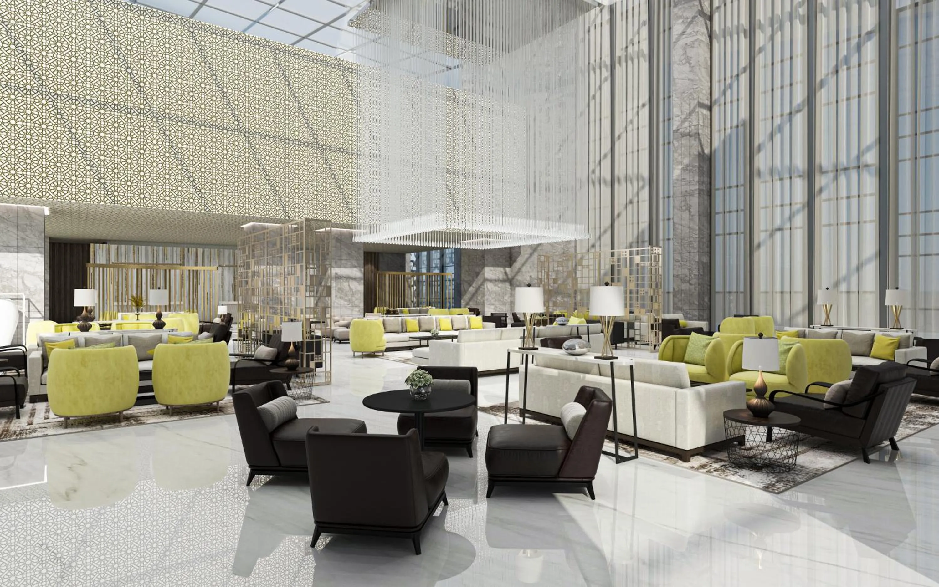 Lounge or bar in Sofitel Riyadh Hotel & Convention Centre