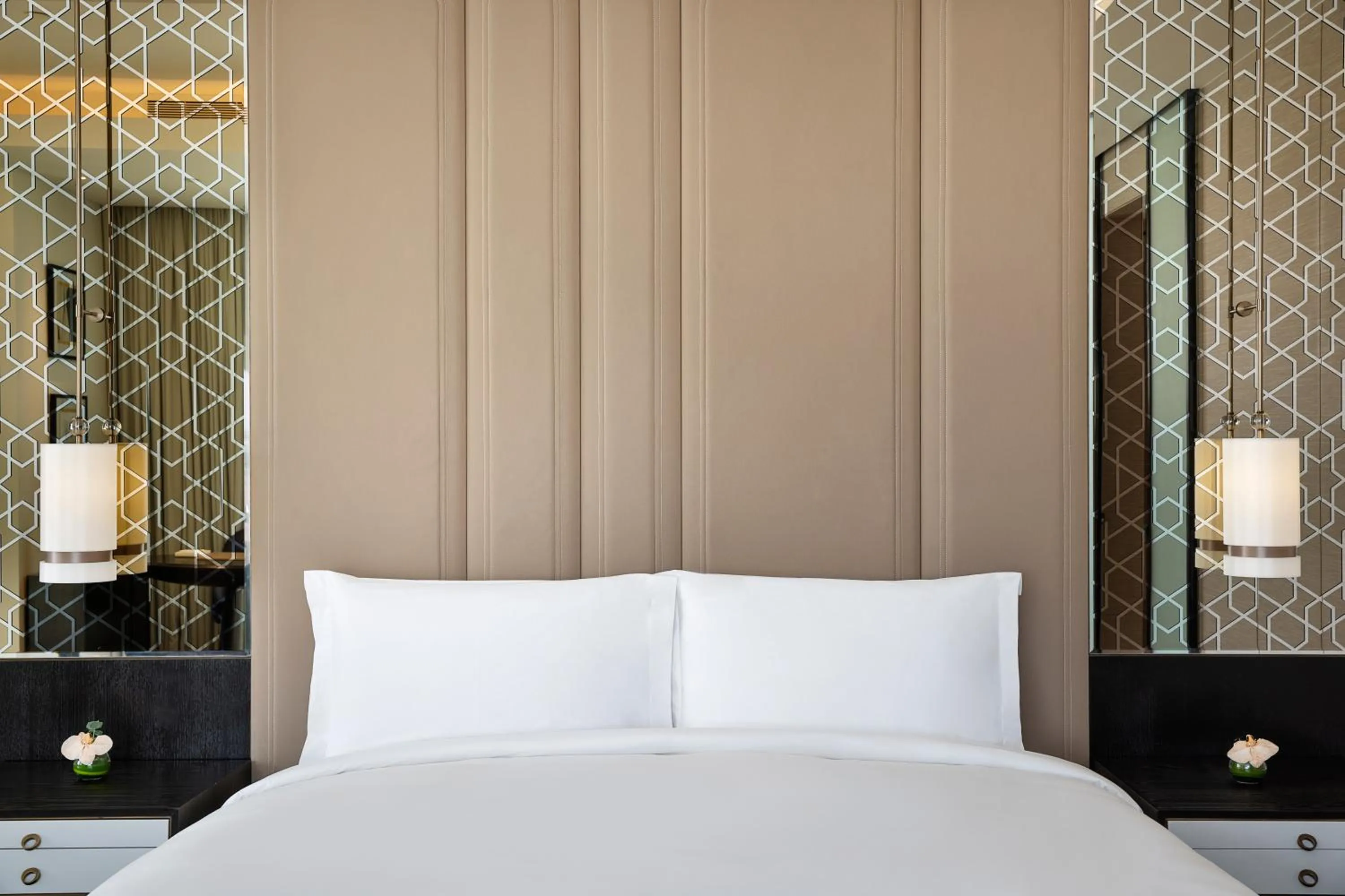 Bed in Sofitel Riyadh Hotel & Convention Centre