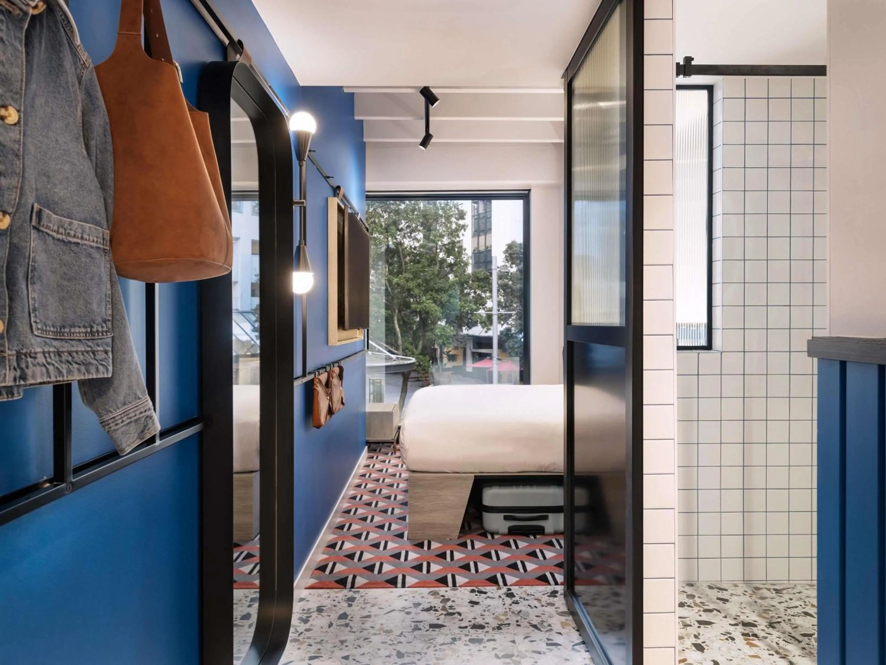 Bedroom, Bed in TRIBE Auckland