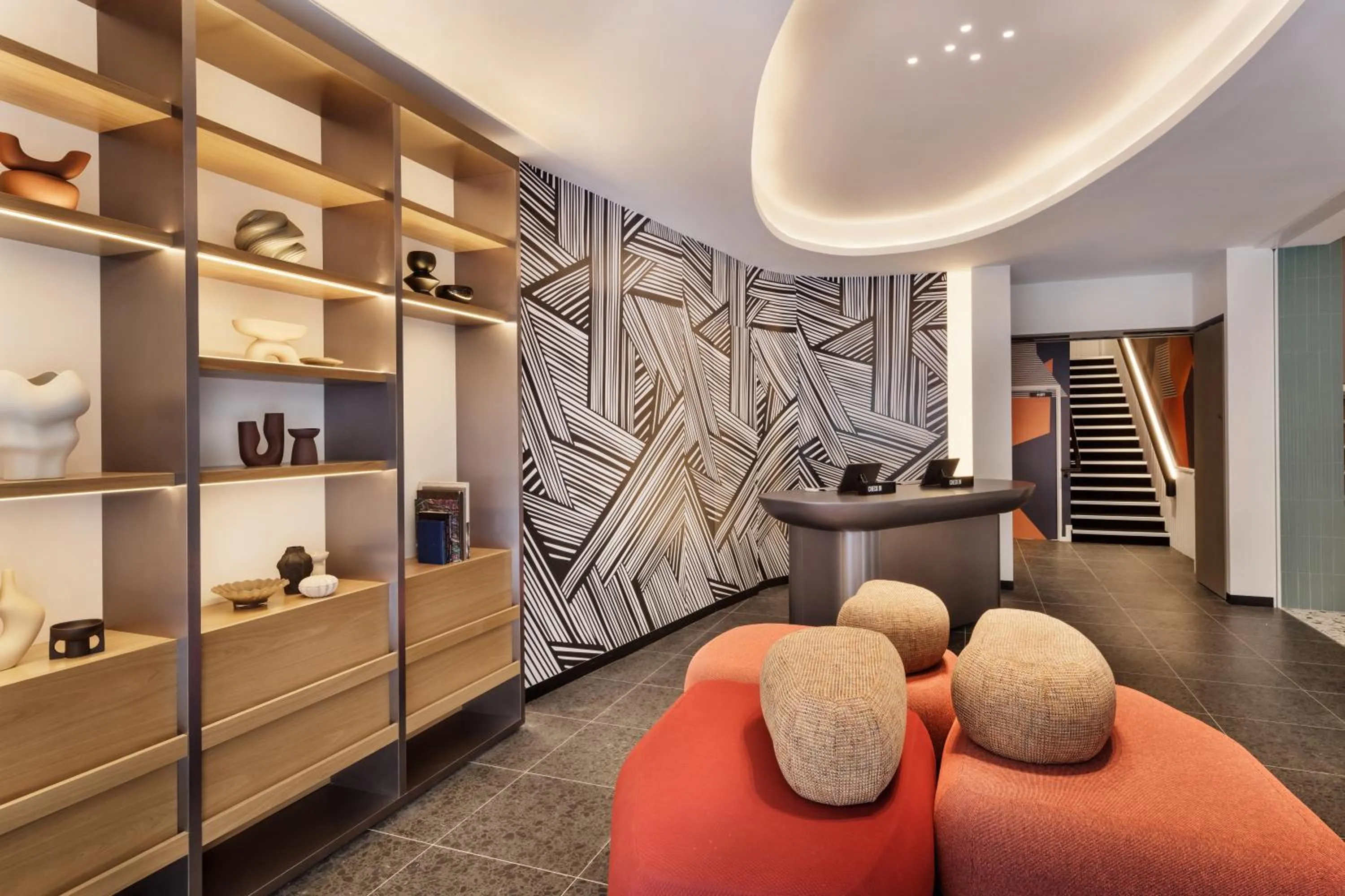 Facade/entrance in TRIBE Auckland