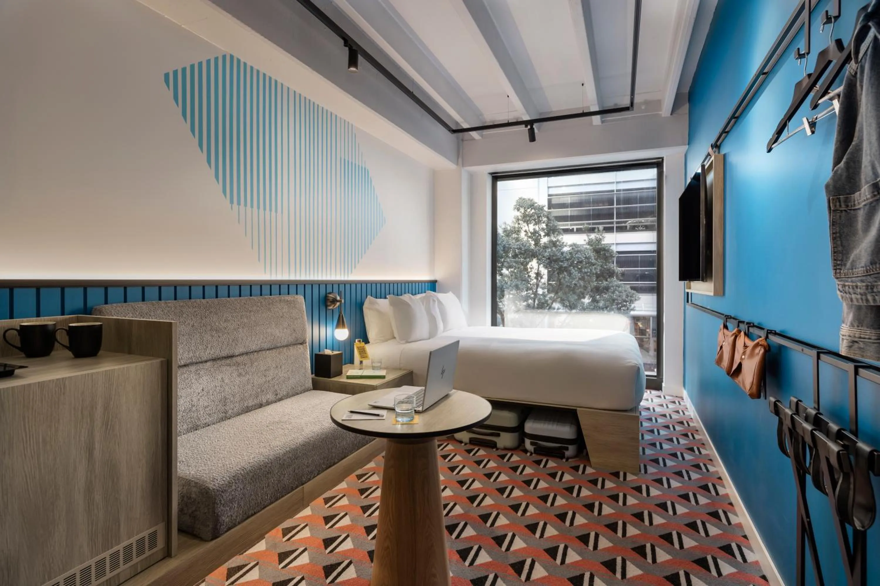 Bedroom, Bed in TRIBE Auckland