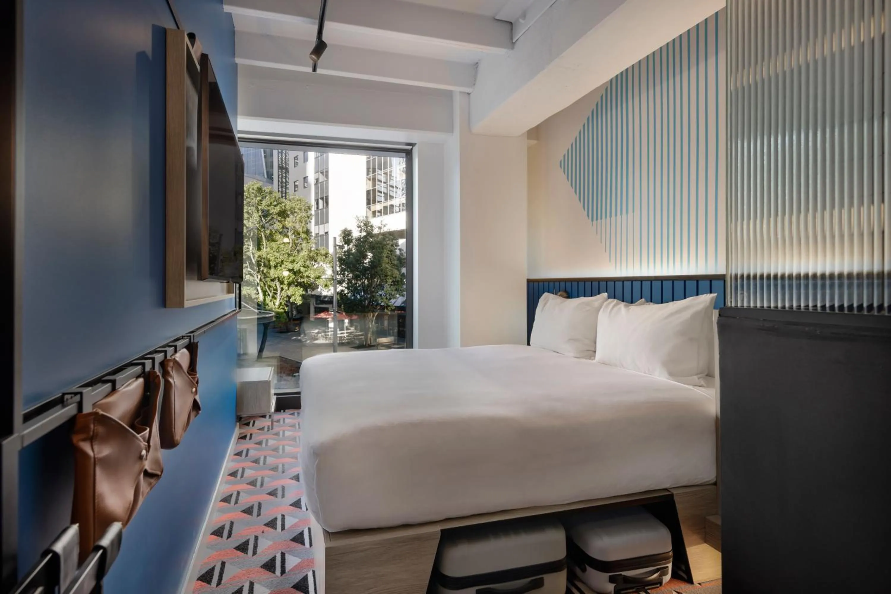 Bed in TRIBE Auckland