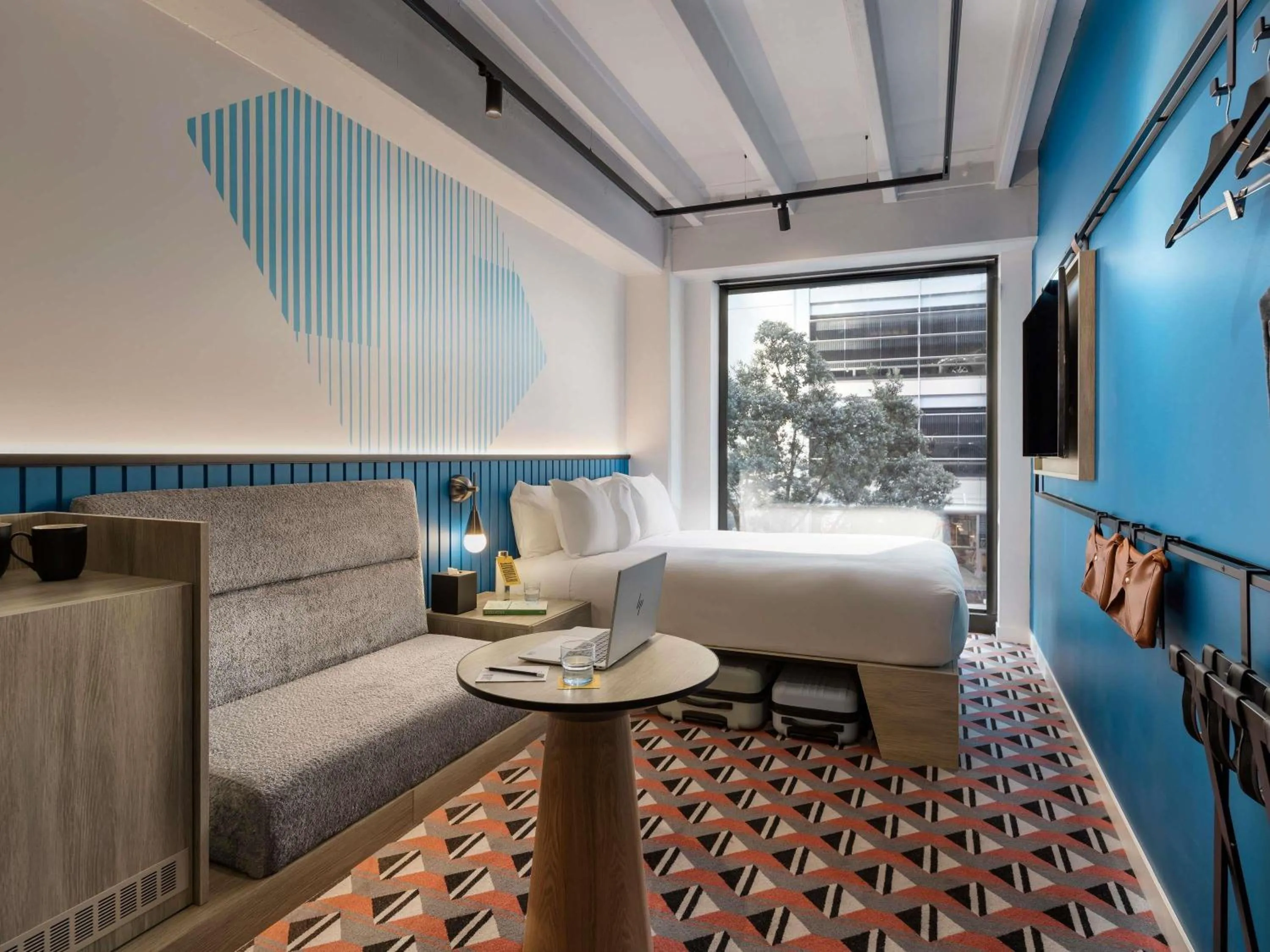 Bedroom, Bed in TRIBE Auckland