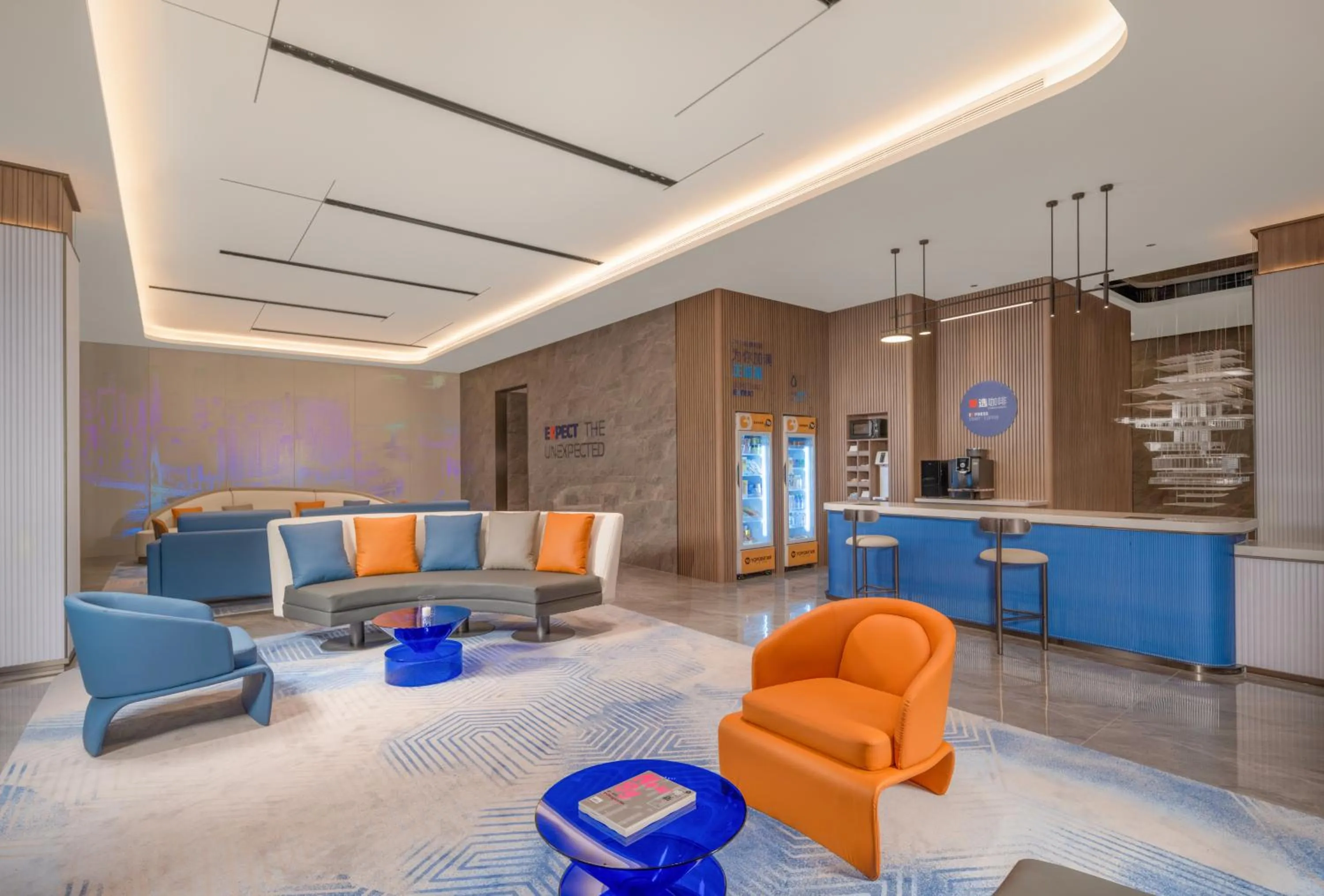 Seating area in Holiday Inn Express Chongqing Ciqikou Ancient Town by IHG