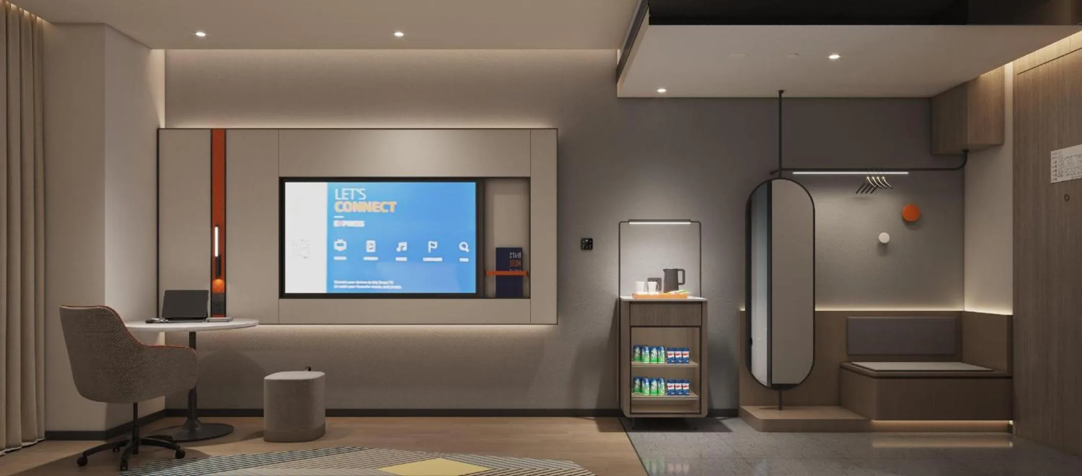 Photo of the whole room in Holiday Inn Express Chongqing Ciqikou Ancient Town by IHG