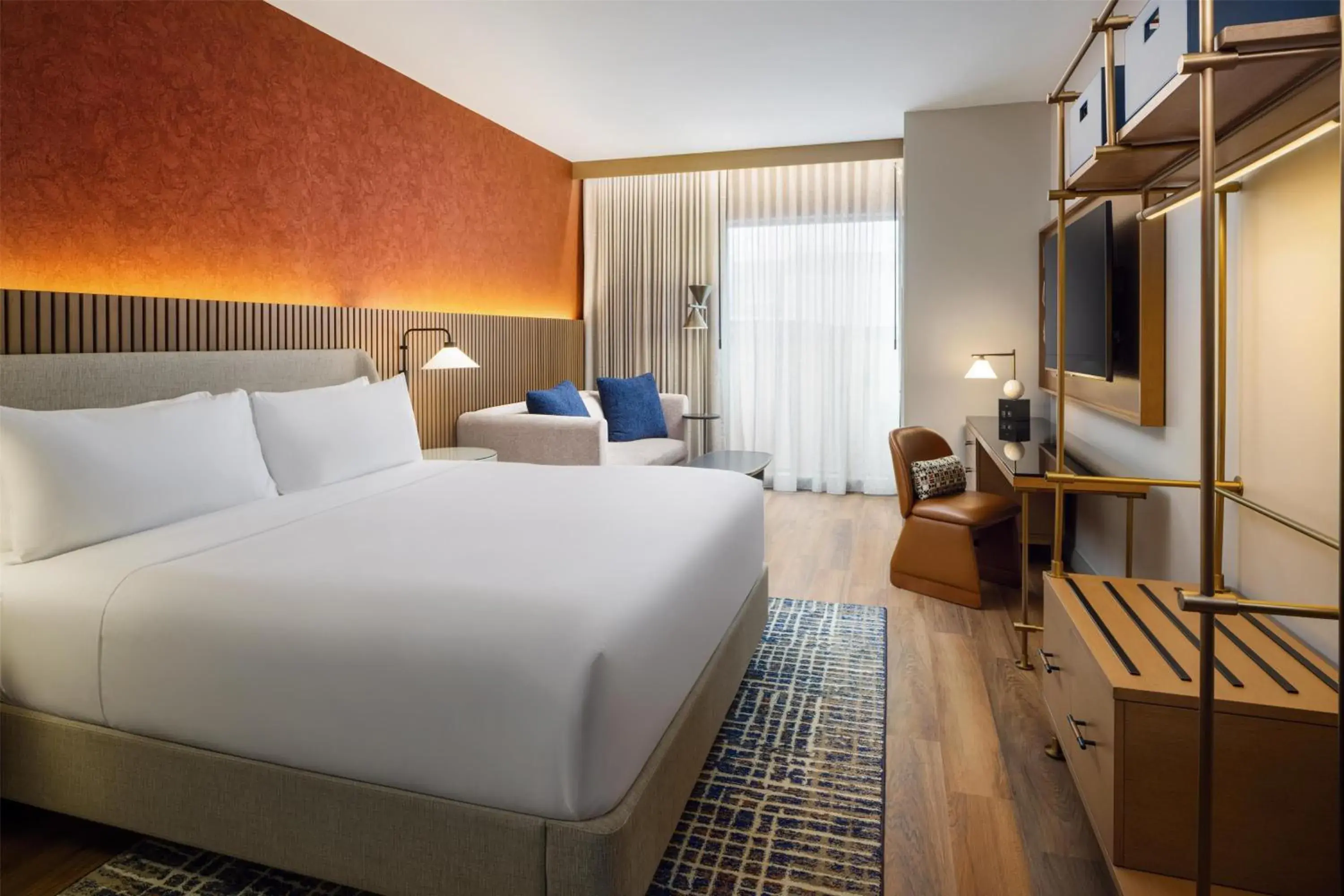 King Studio with Kitchenette - Hearing Accessible in The Nobleman Fort Worth, Tapestry Collection By Hilton King Studio with Kitchenette - Hearing Accessible in The Nobleman Fort Worth, Tapestry Collection By Hilton