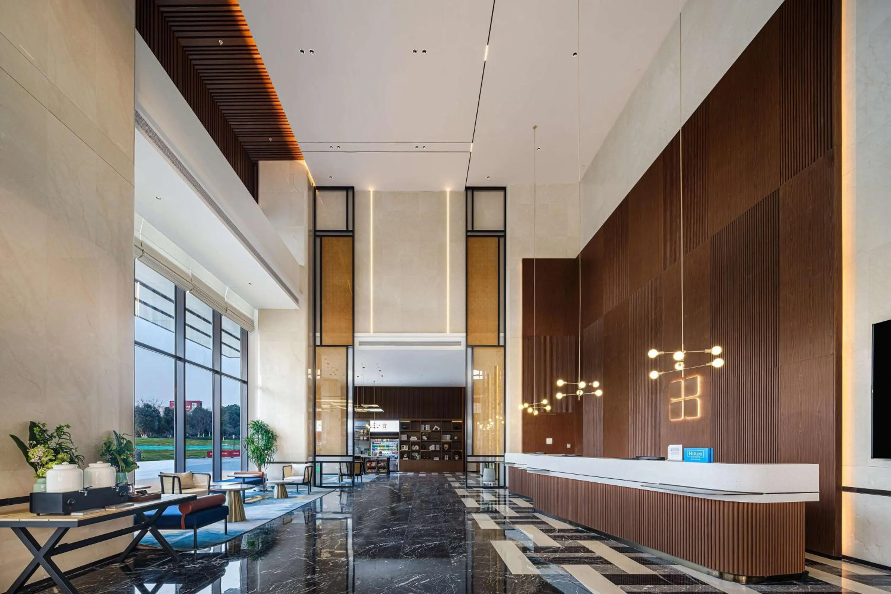 Lobby or reception in Hilton Garden Inn Hefei High-Tech Zone