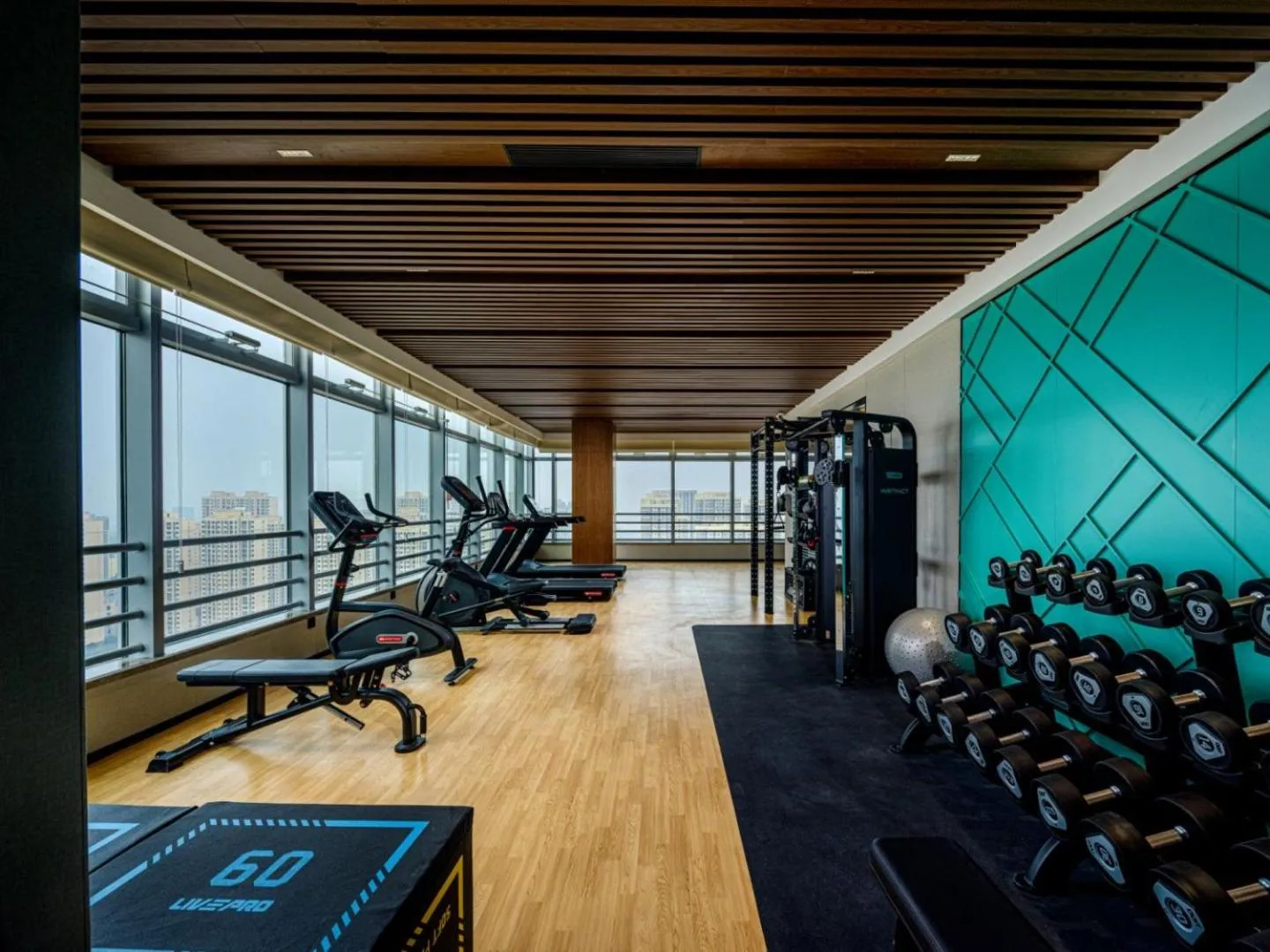 Fitness centre/facilities in Hilton Garden Inn Hefei High-Tech Zone