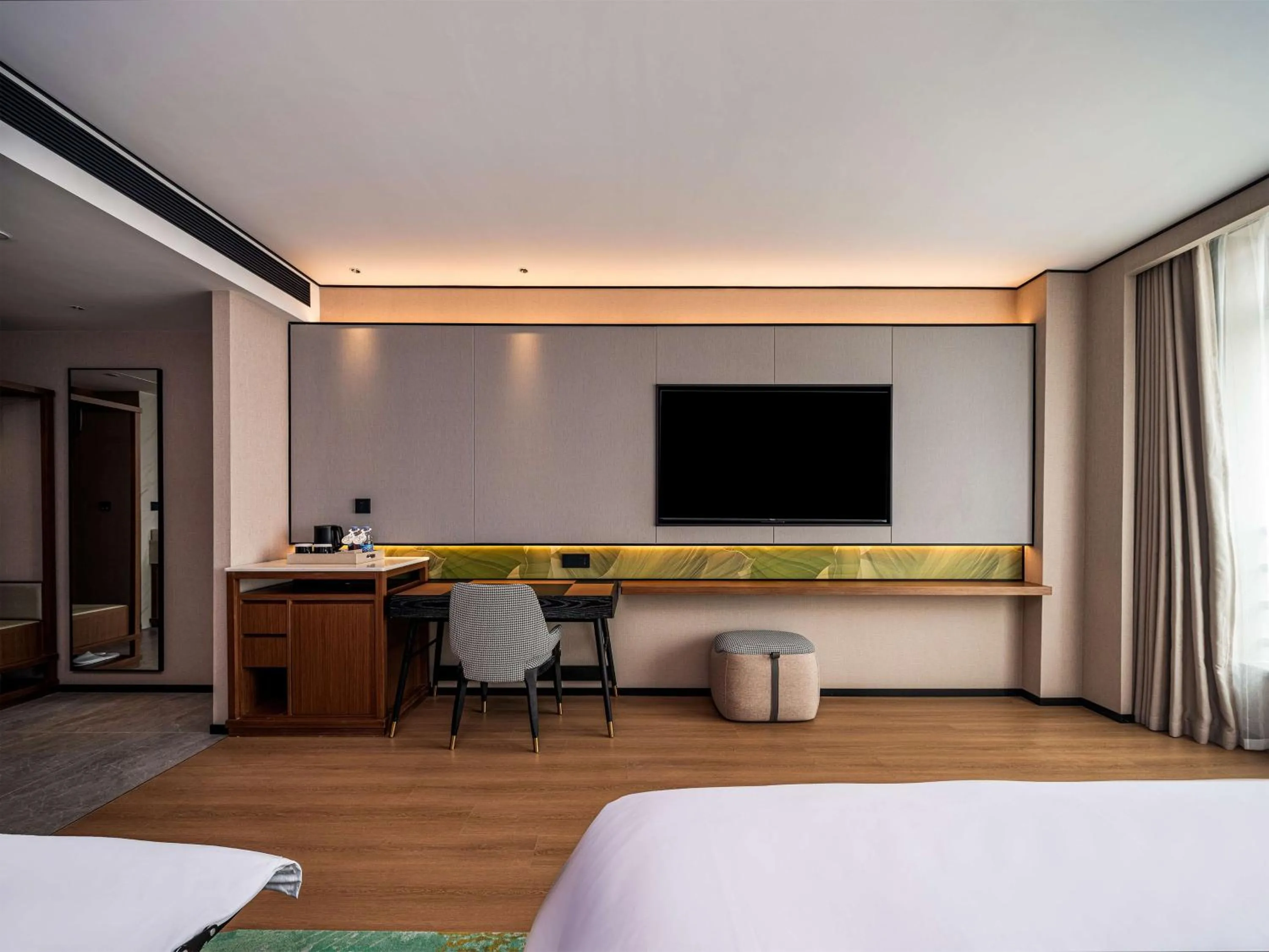 Bedroom, Bed in Hilton Garden Inn Hefei High-Tech Zone