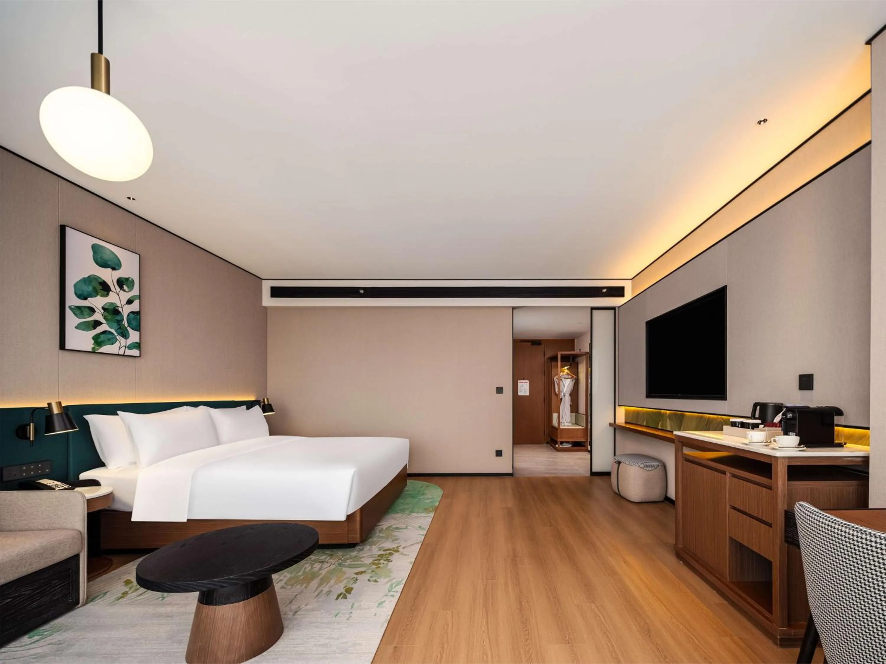 Bed in Hilton Garden Inn Hefei High-Tech Zone