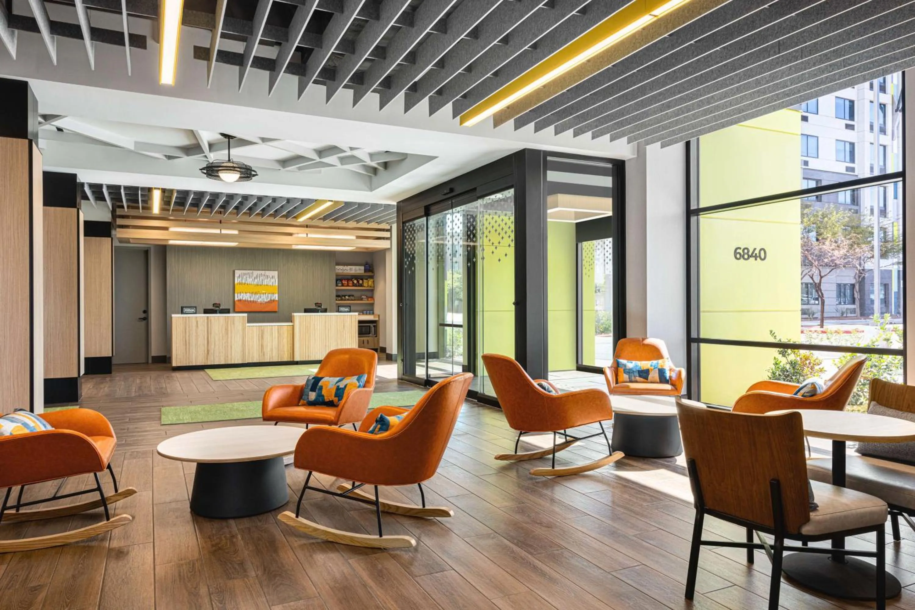 Lobby or reception in Spark By Hilton Las Vegas Airport