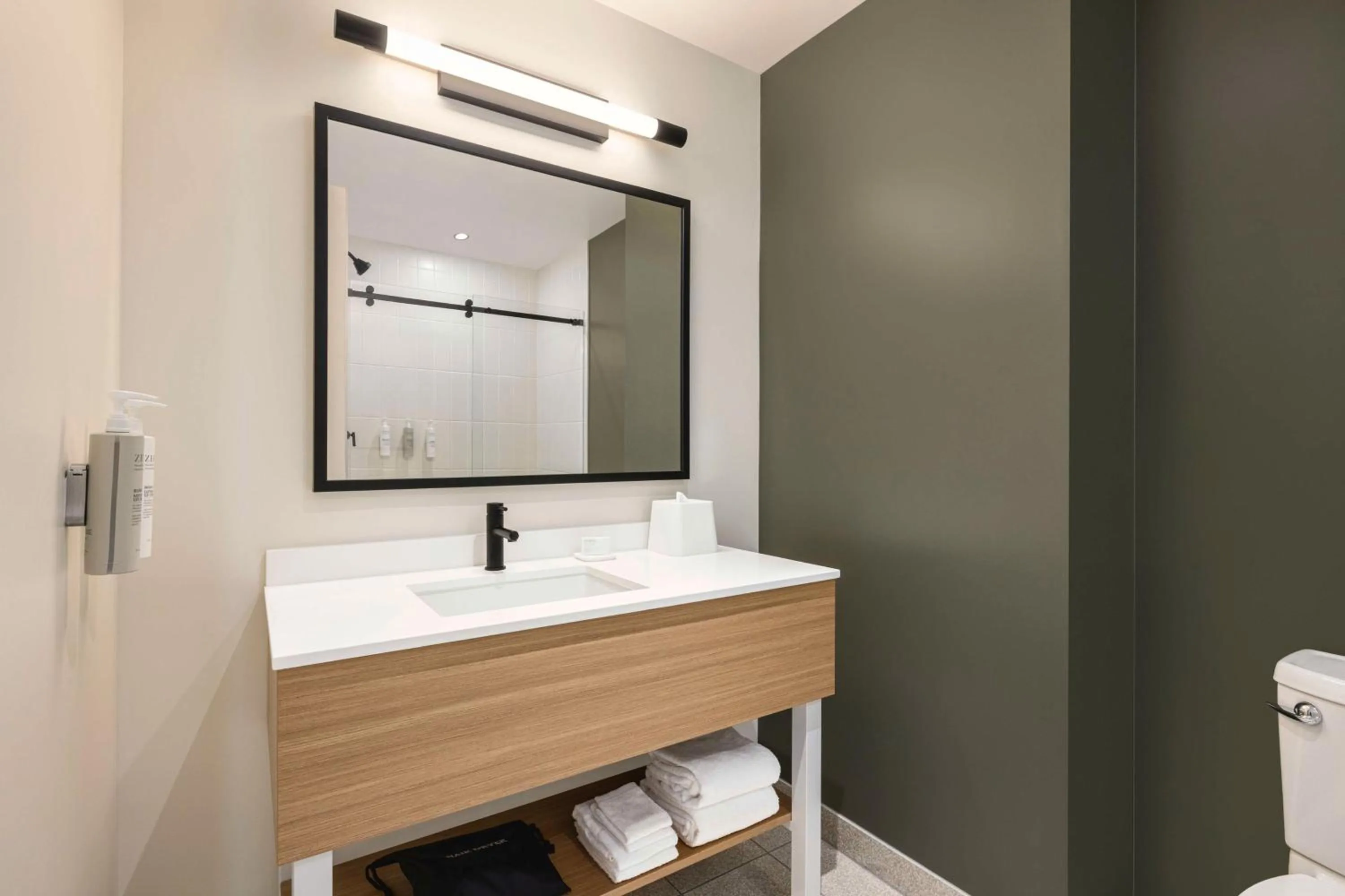 Bathroom in Spark By Hilton Las Vegas Airport