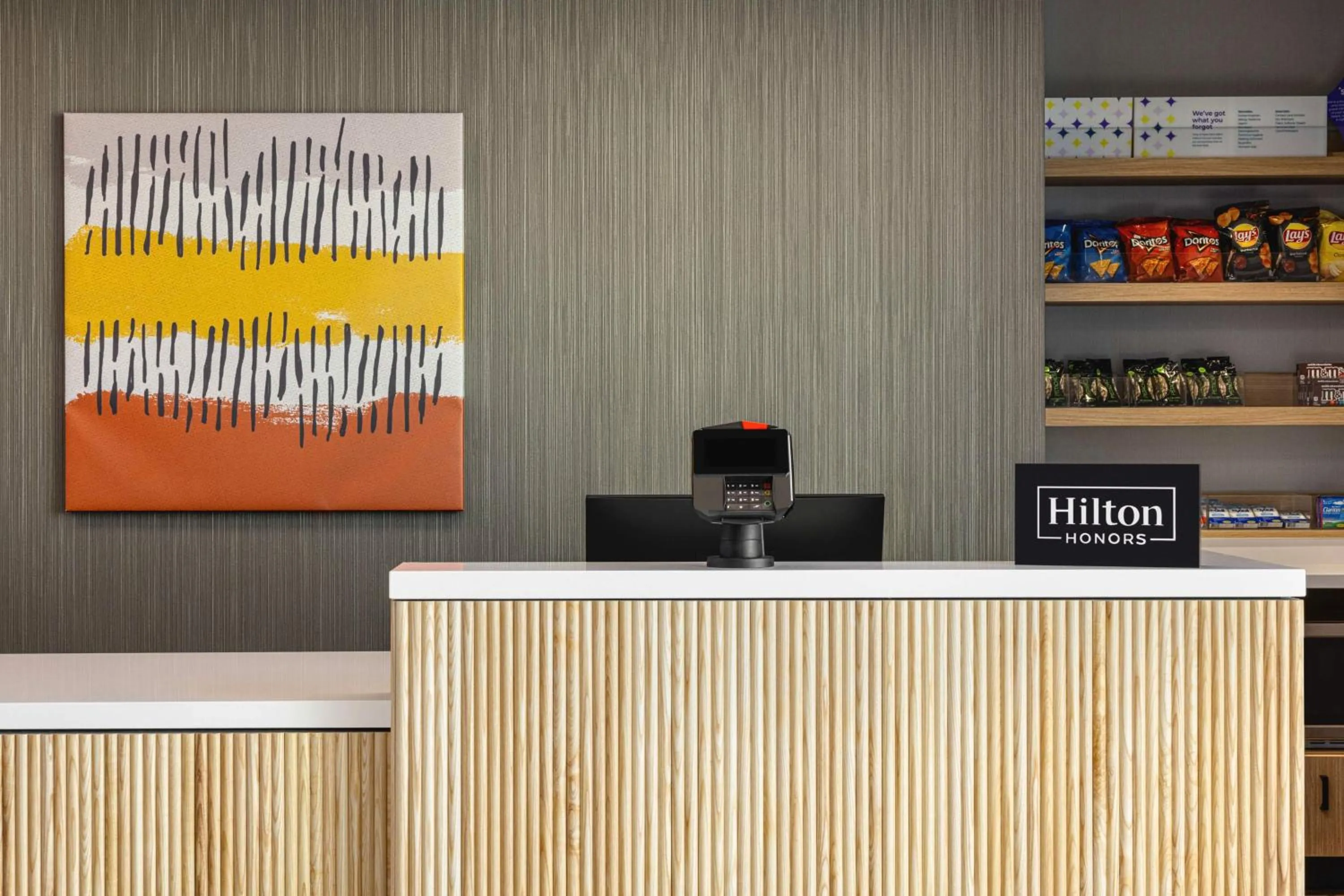 Lobby or reception in Spark By Hilton Las Vegas Airport