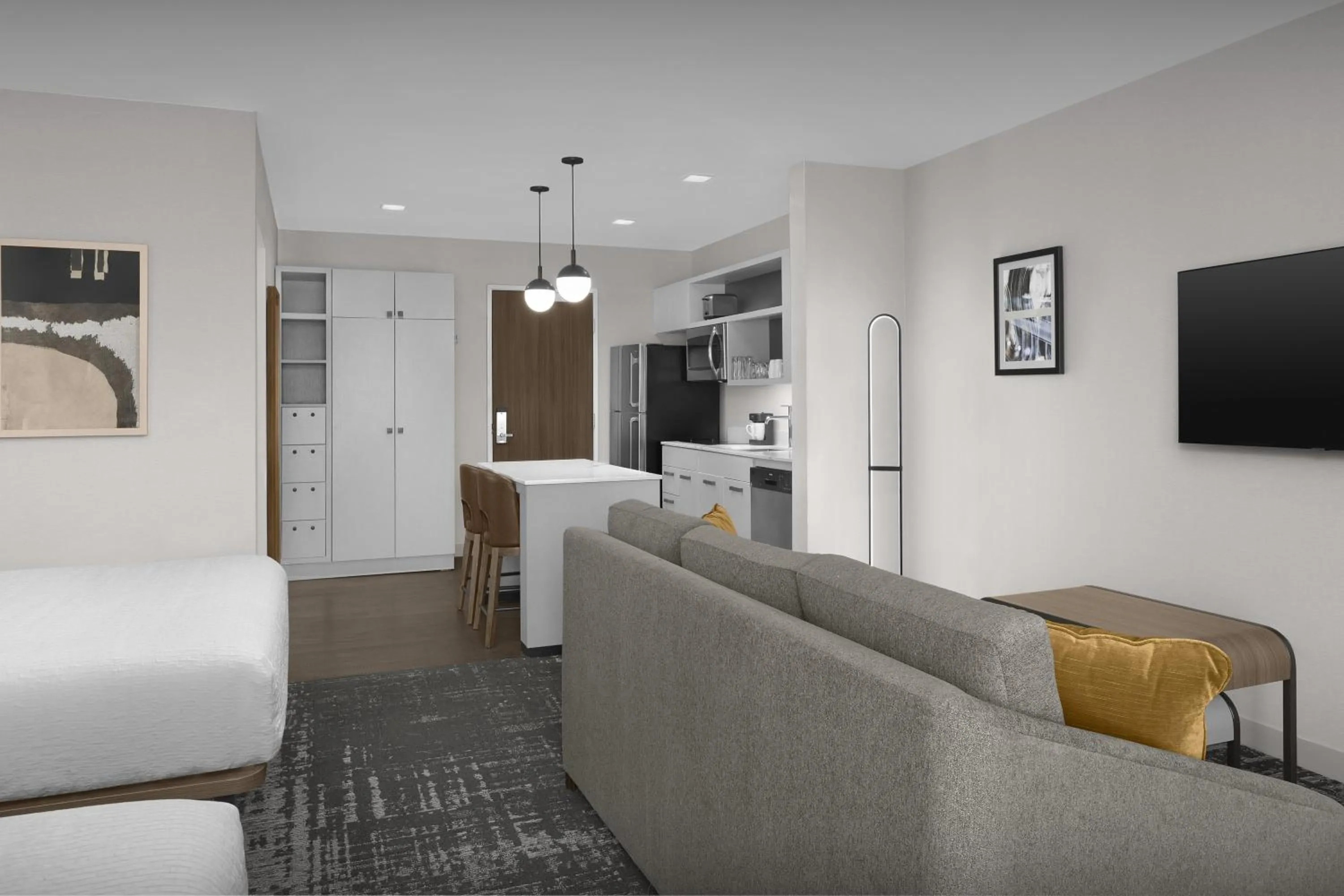 Living room in Homewood Suites By Hilton Jackson