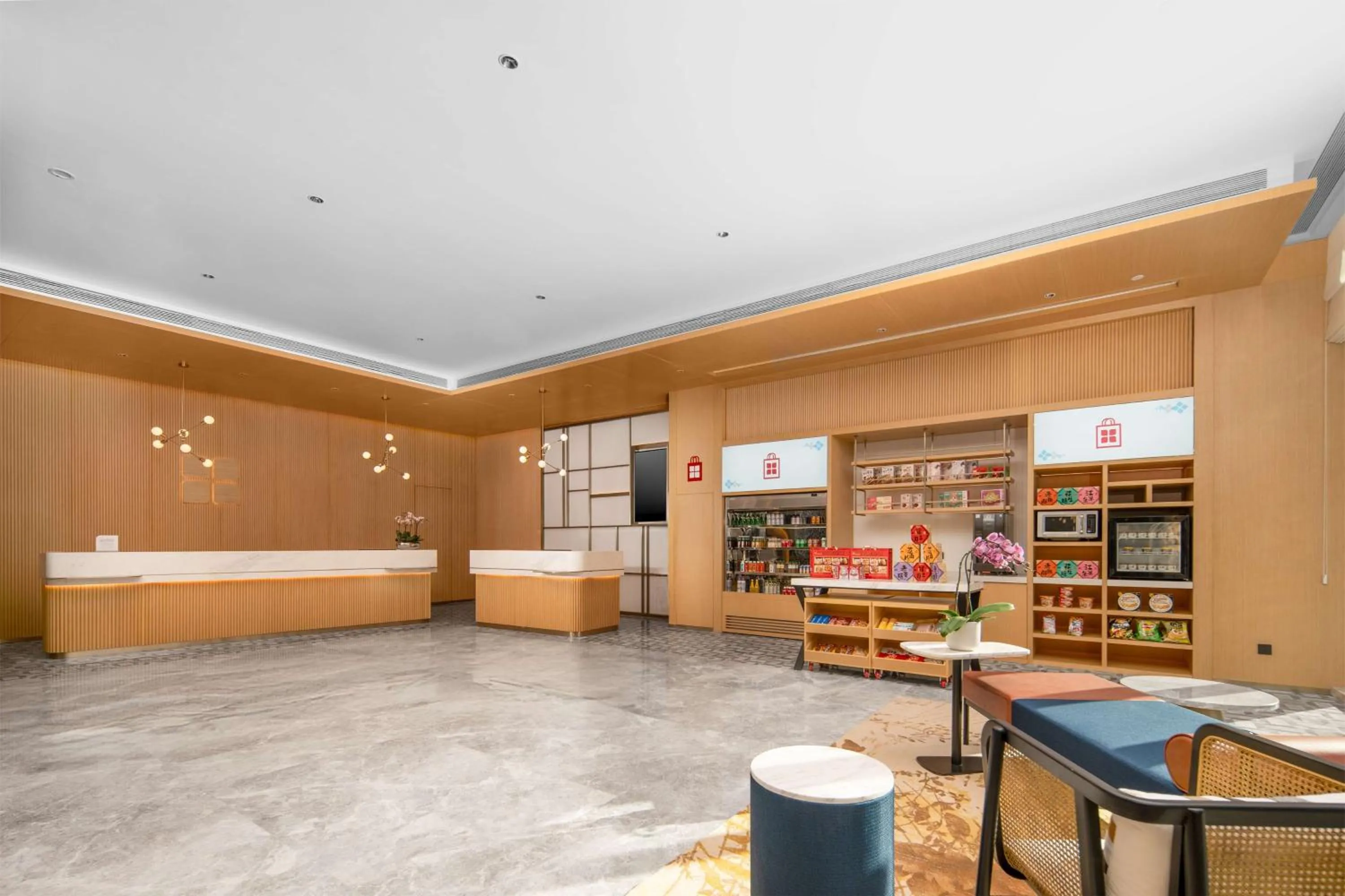 Lobby or reception in Hilton Garden Inn Xuzhou Pengcheng Square