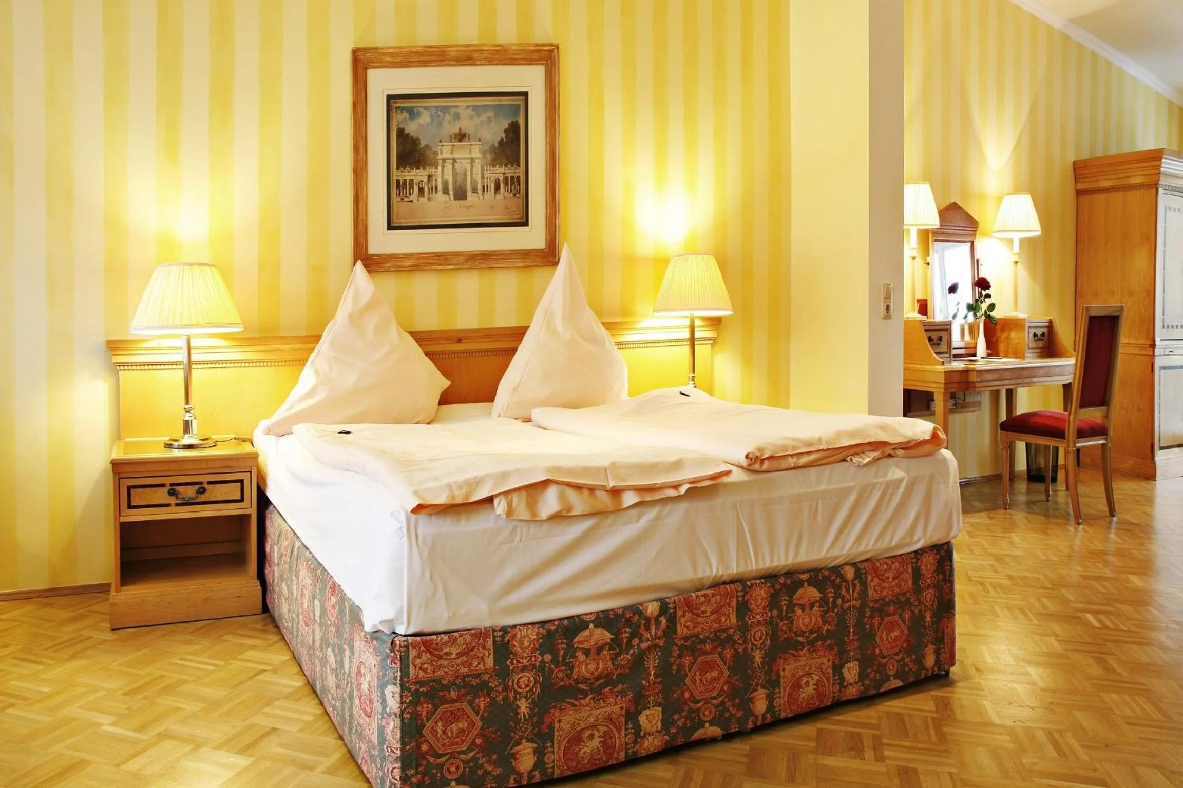 Bed in Weinhaus Wöhler