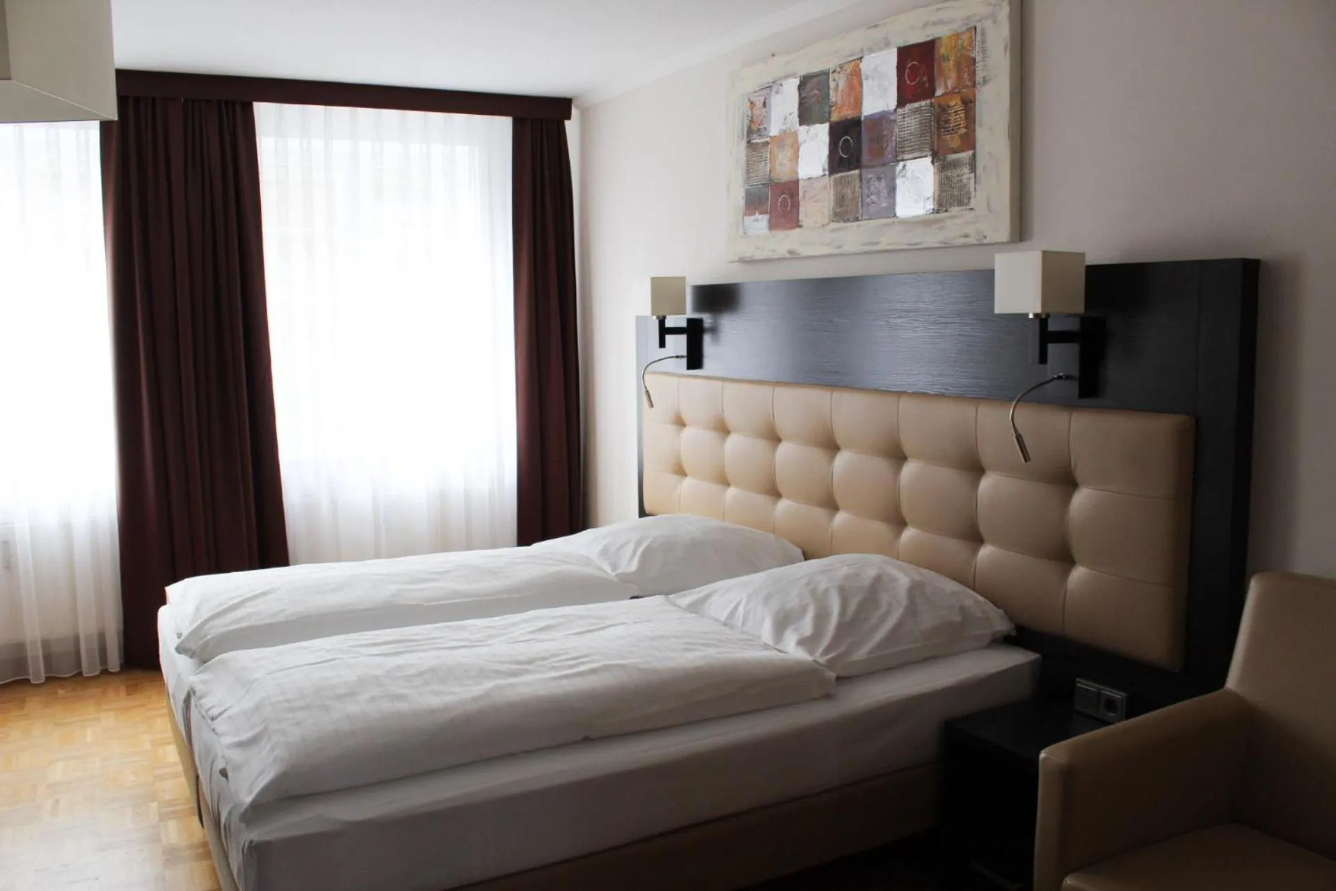 Bedroom, Bed in Weinhaus Wöhler