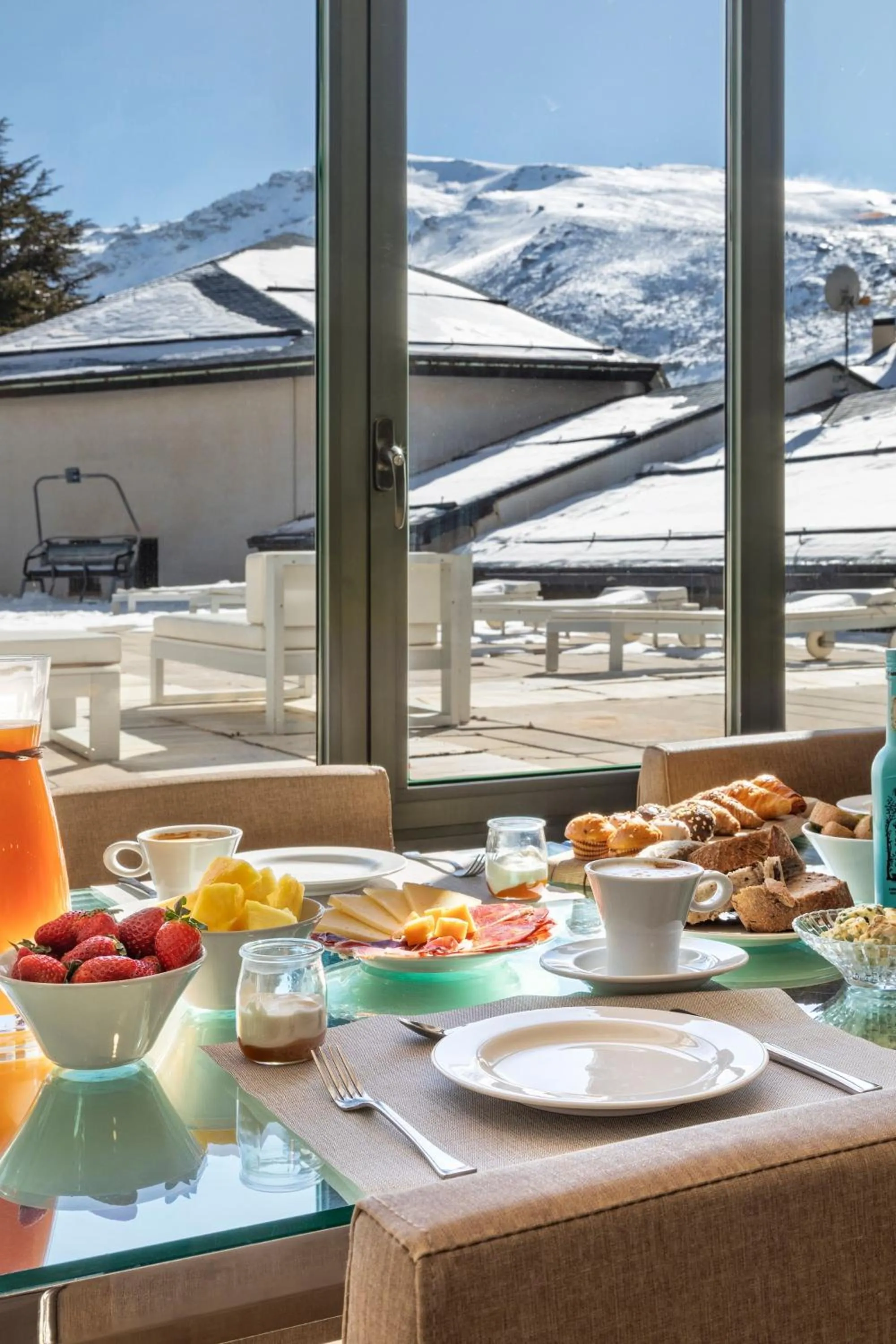 Food in Meliá Sol y Nieve