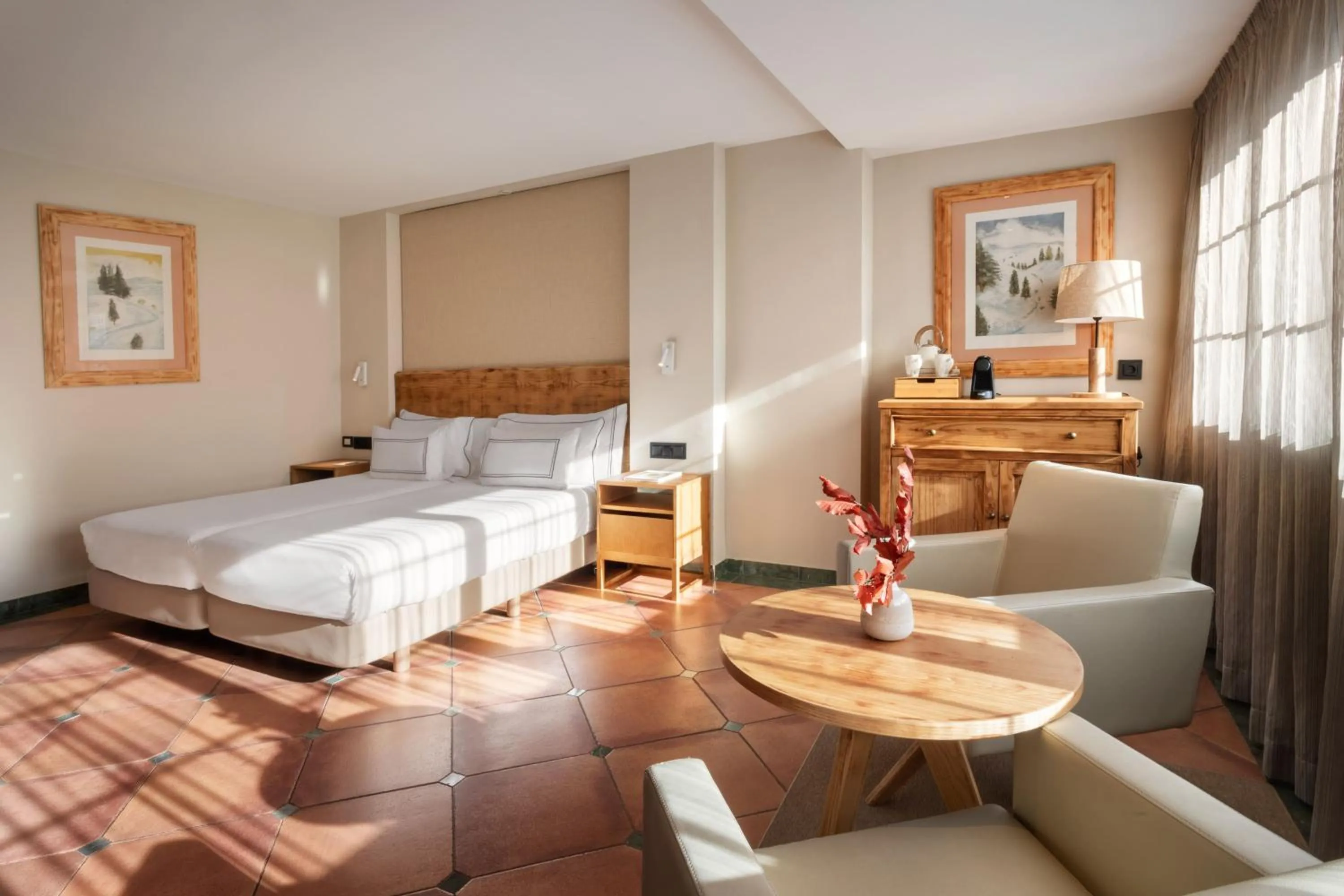 Bed in Meliá Sol y Nieve