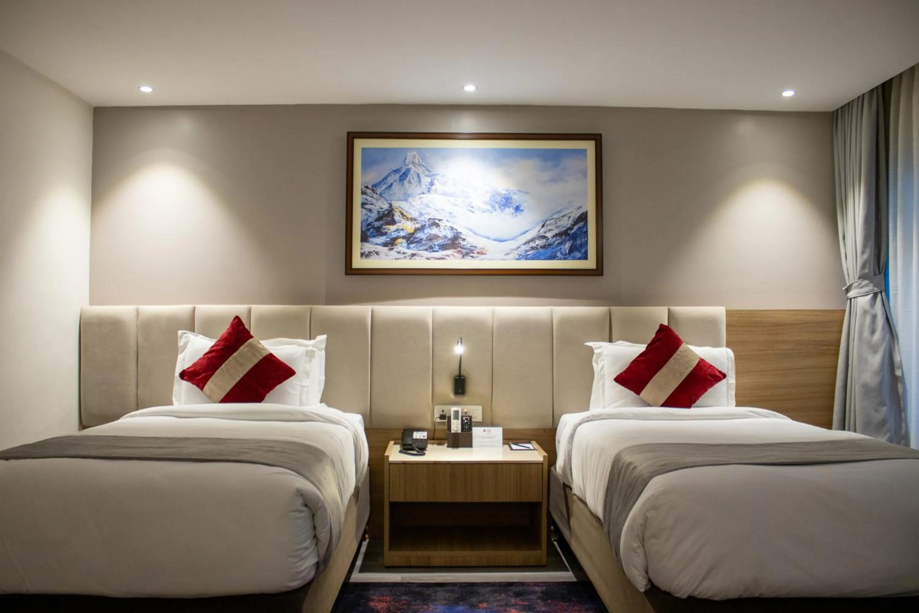 Bed in Best Western Plus Kathmandu Hotel