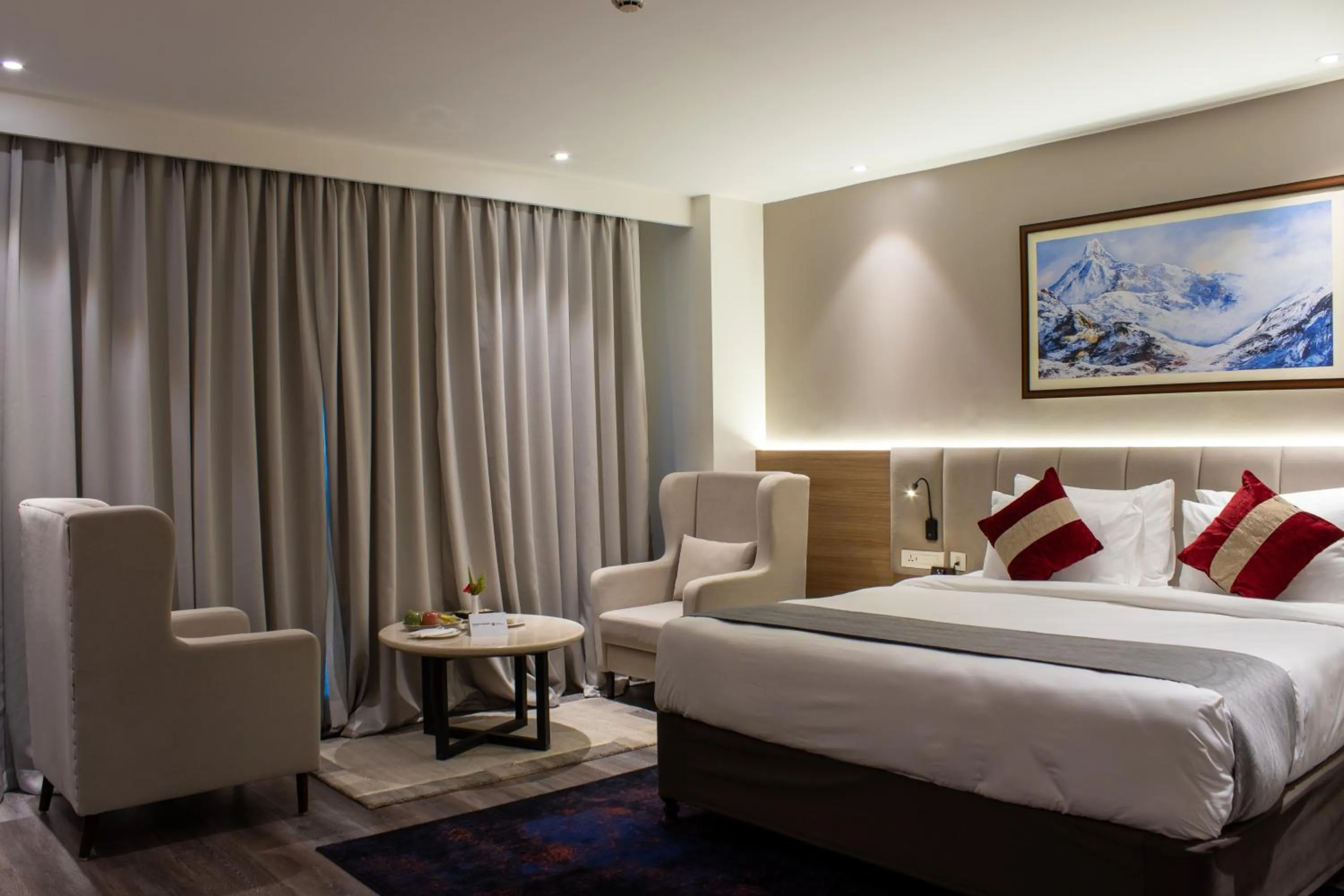 Bed in Best Western Plus Kathmandu Hotel