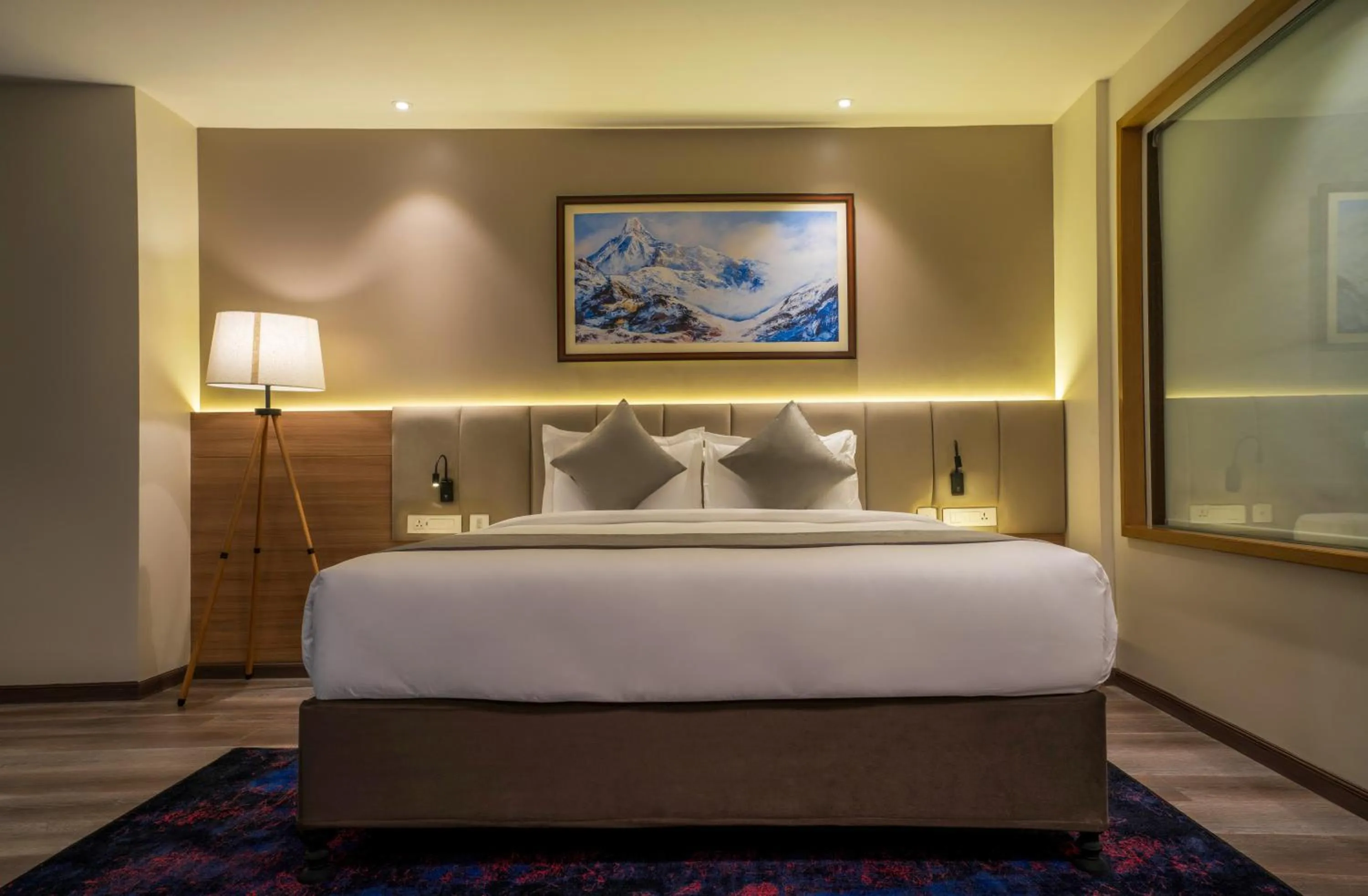 Bed in Best Western Plus Kathmandu Hotel