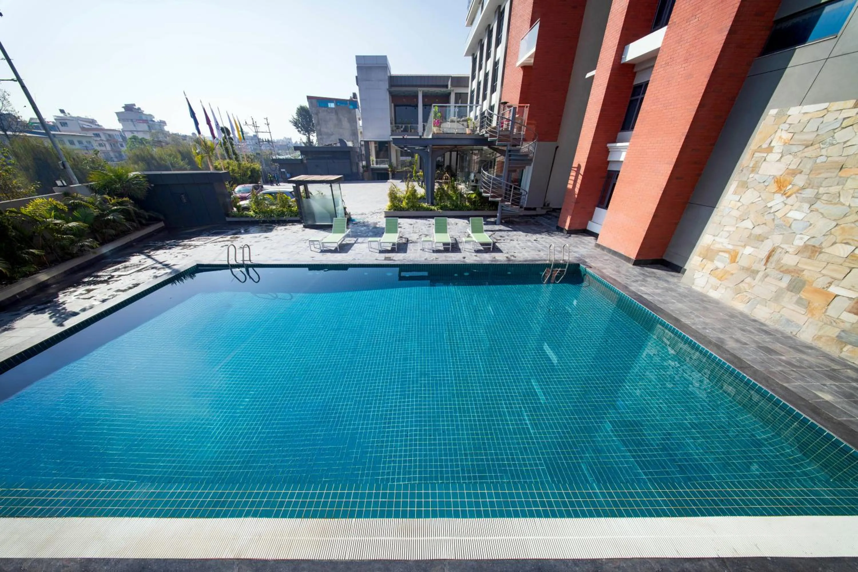 Swimming pool in Best Western Plus Kathmandu Hotel