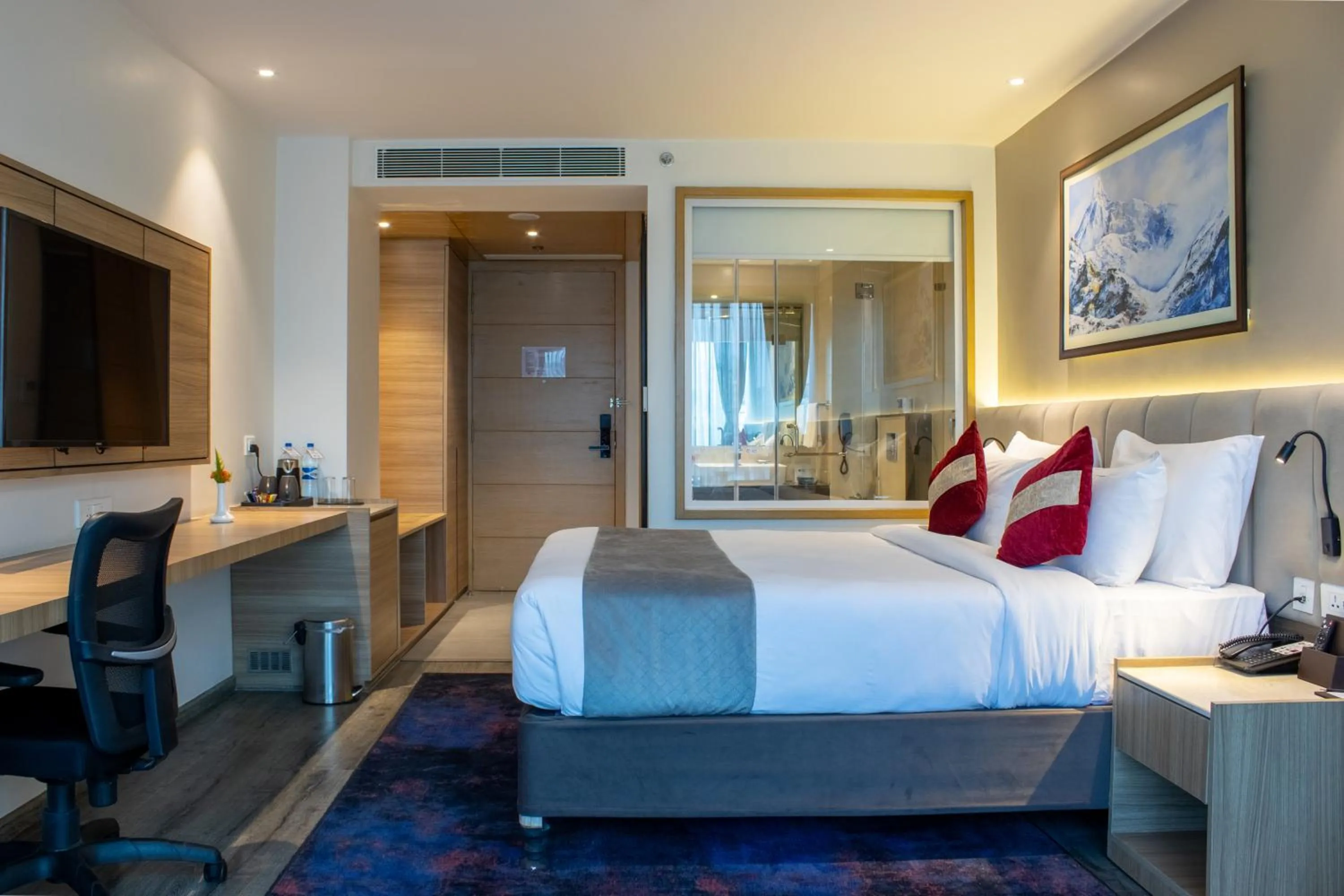 Bed in Best Western Plus Kathmandu Hotel