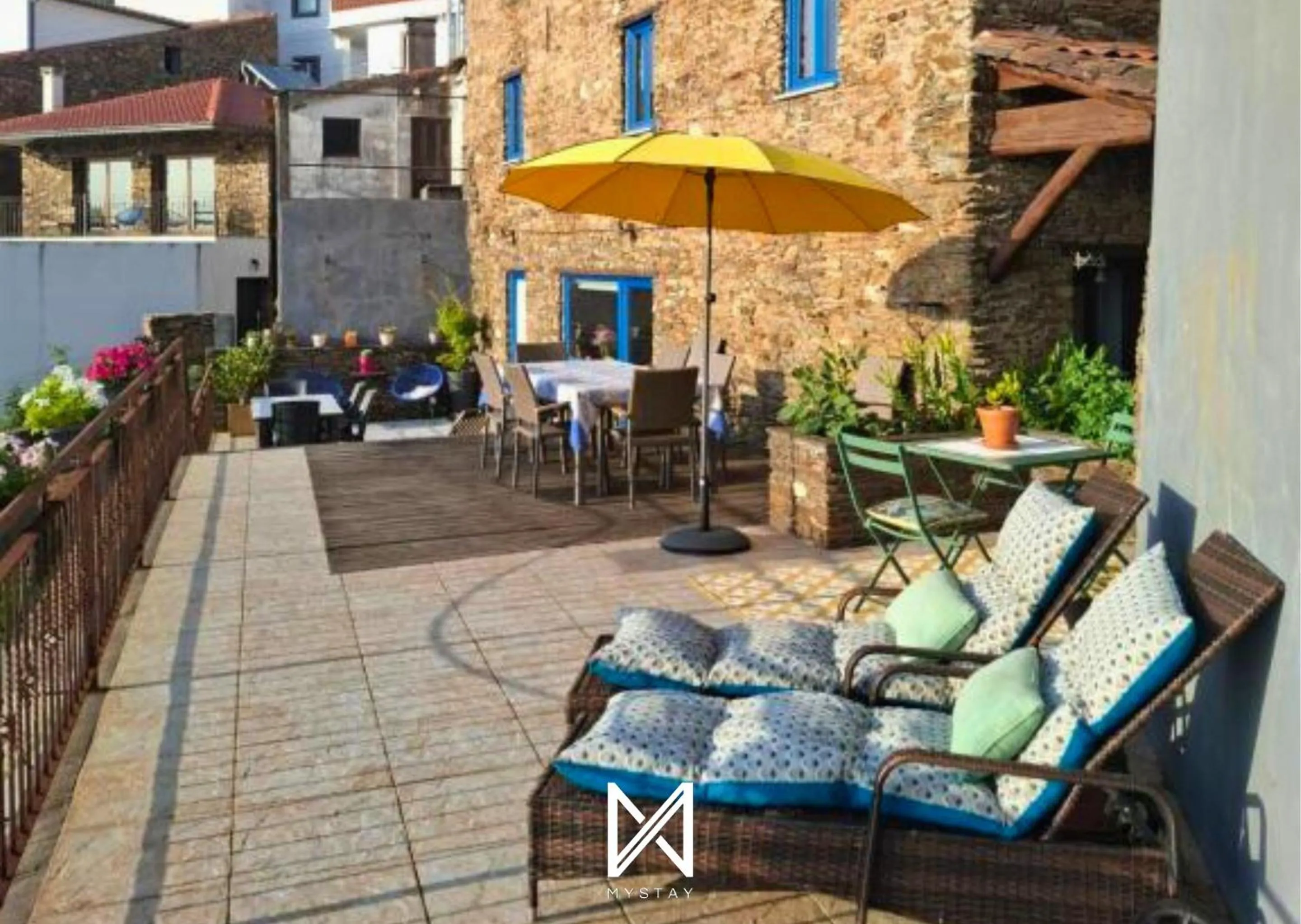 Balcony/Terrace in MyStay - Campus Natura