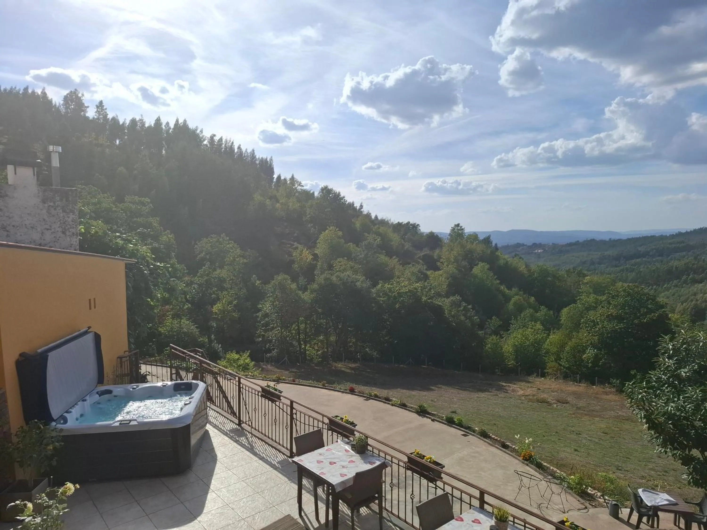 Natural landscape in Campus Natura