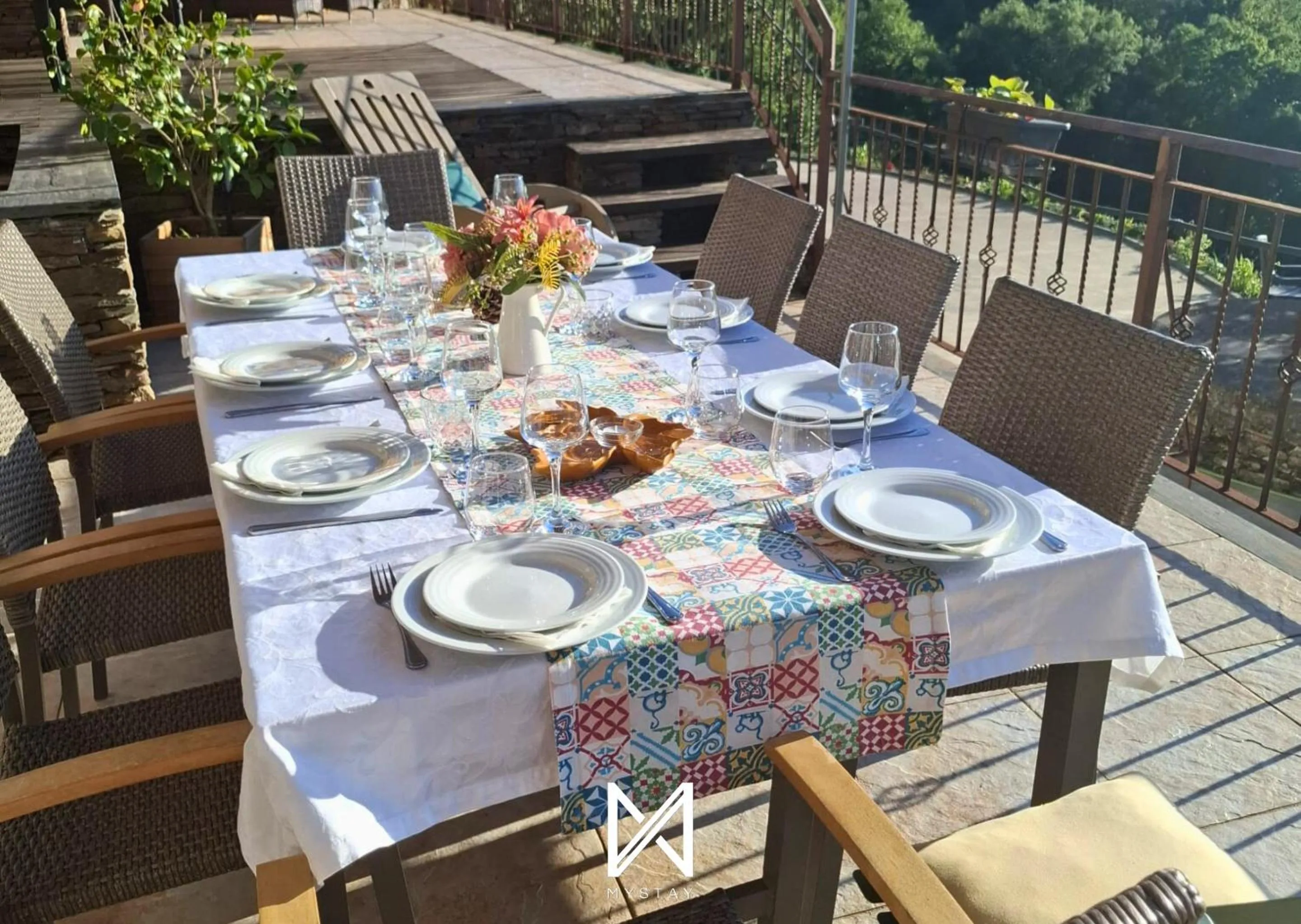 Balcony/Terrace in MyStay - Campus Natura