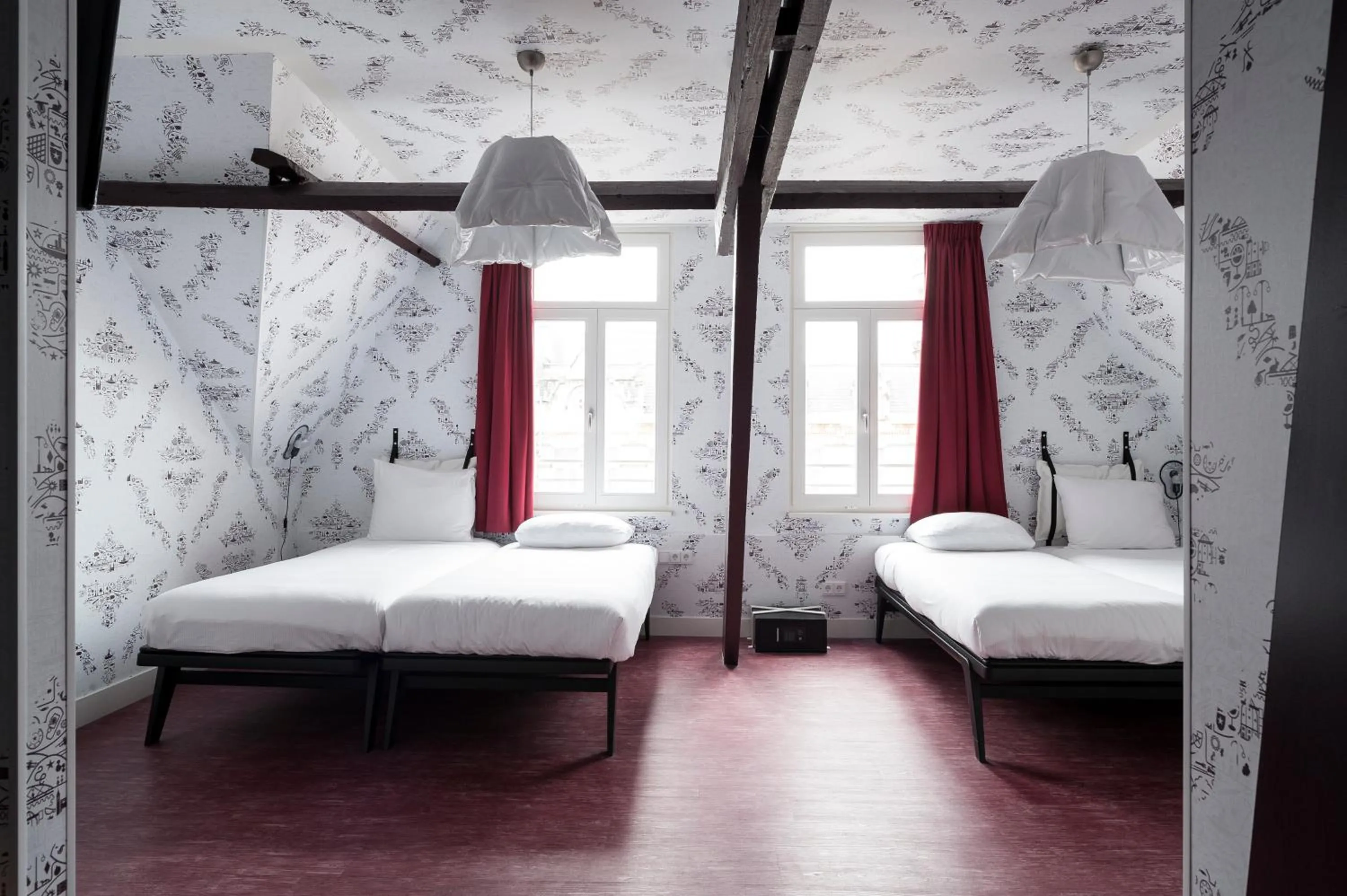 Bed in Kaboom Maastricht