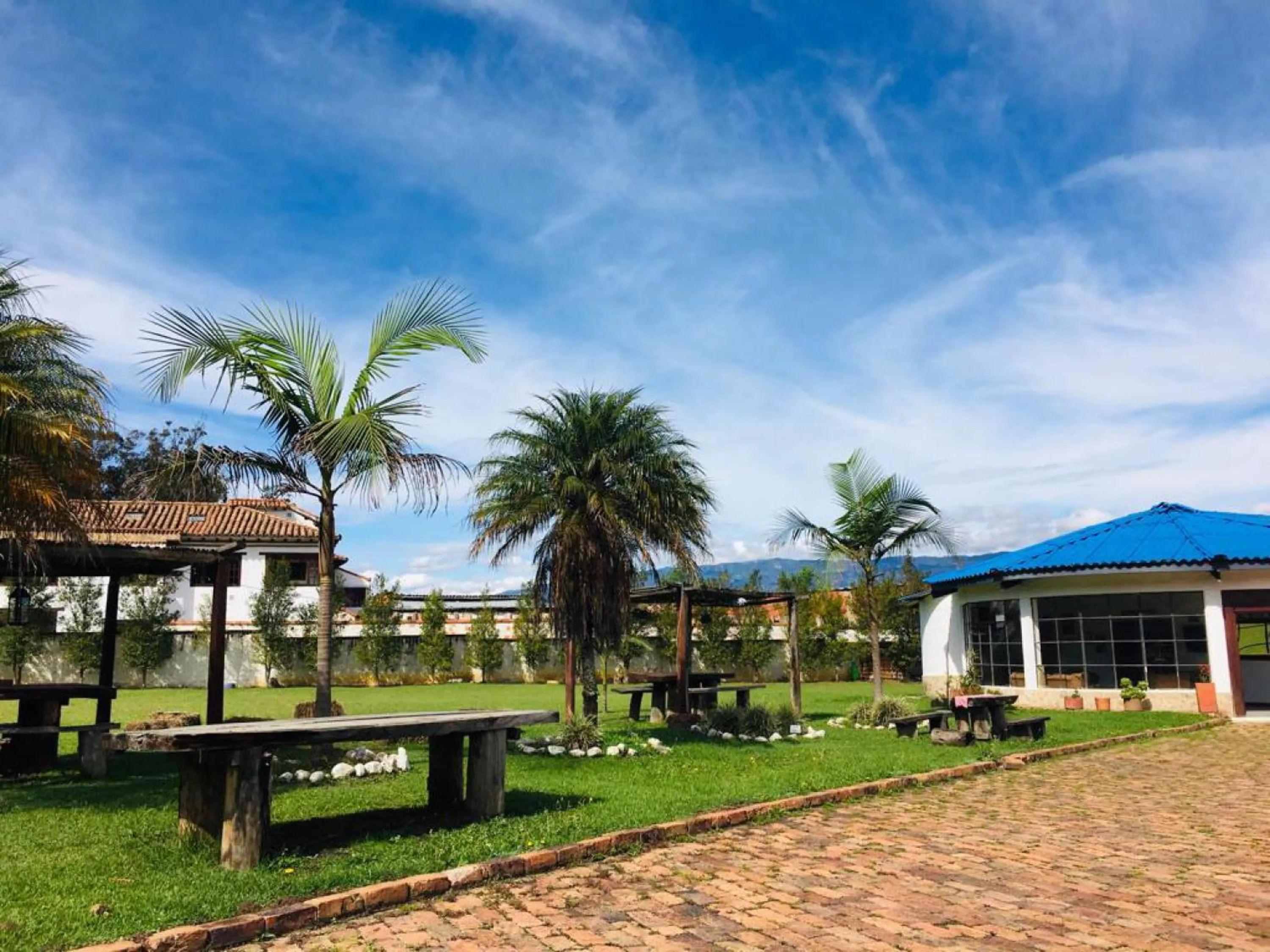 Garden in Hotel Boutique La Carreta