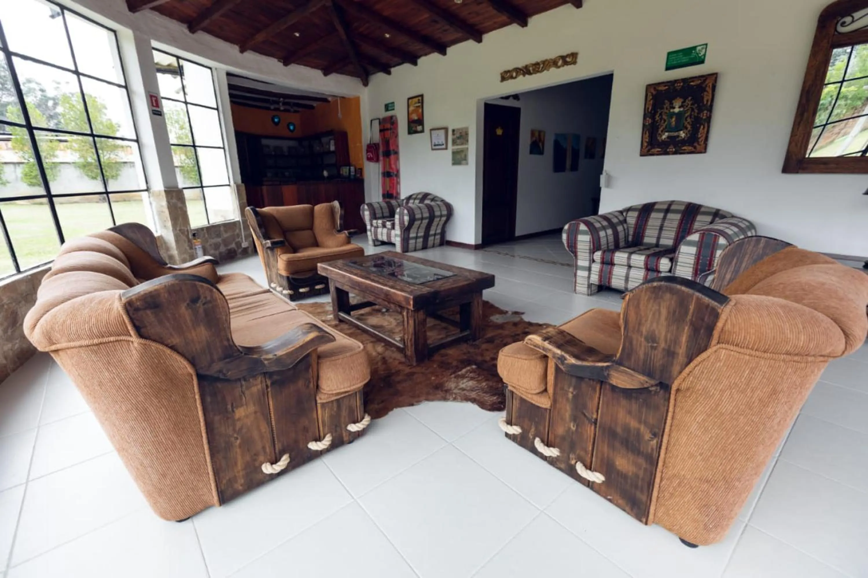 Seating Area in Hotel Boutique La Carreta