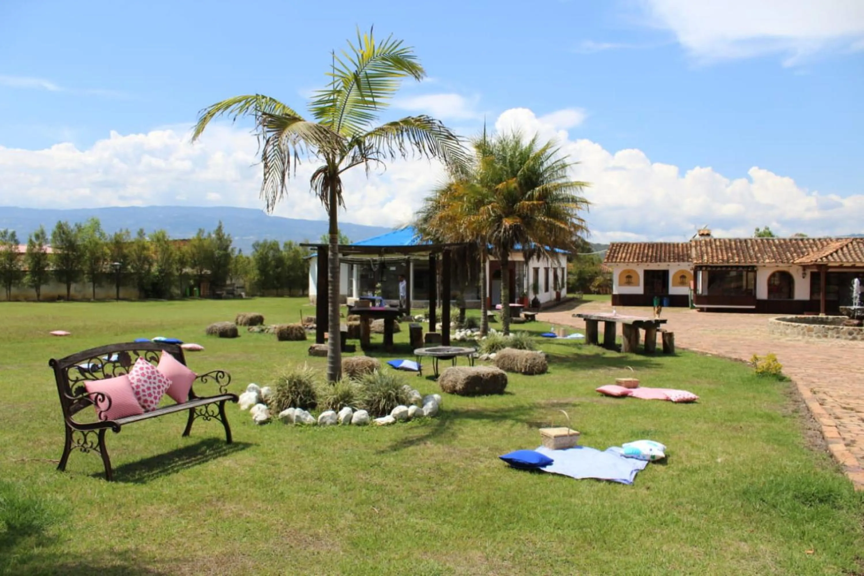 Garden in Hotel Boutique La Carreta